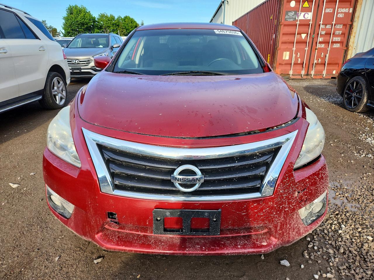 2014 Nissan Altima 2.5 Red vin: 1N4AL3AP0EN343304