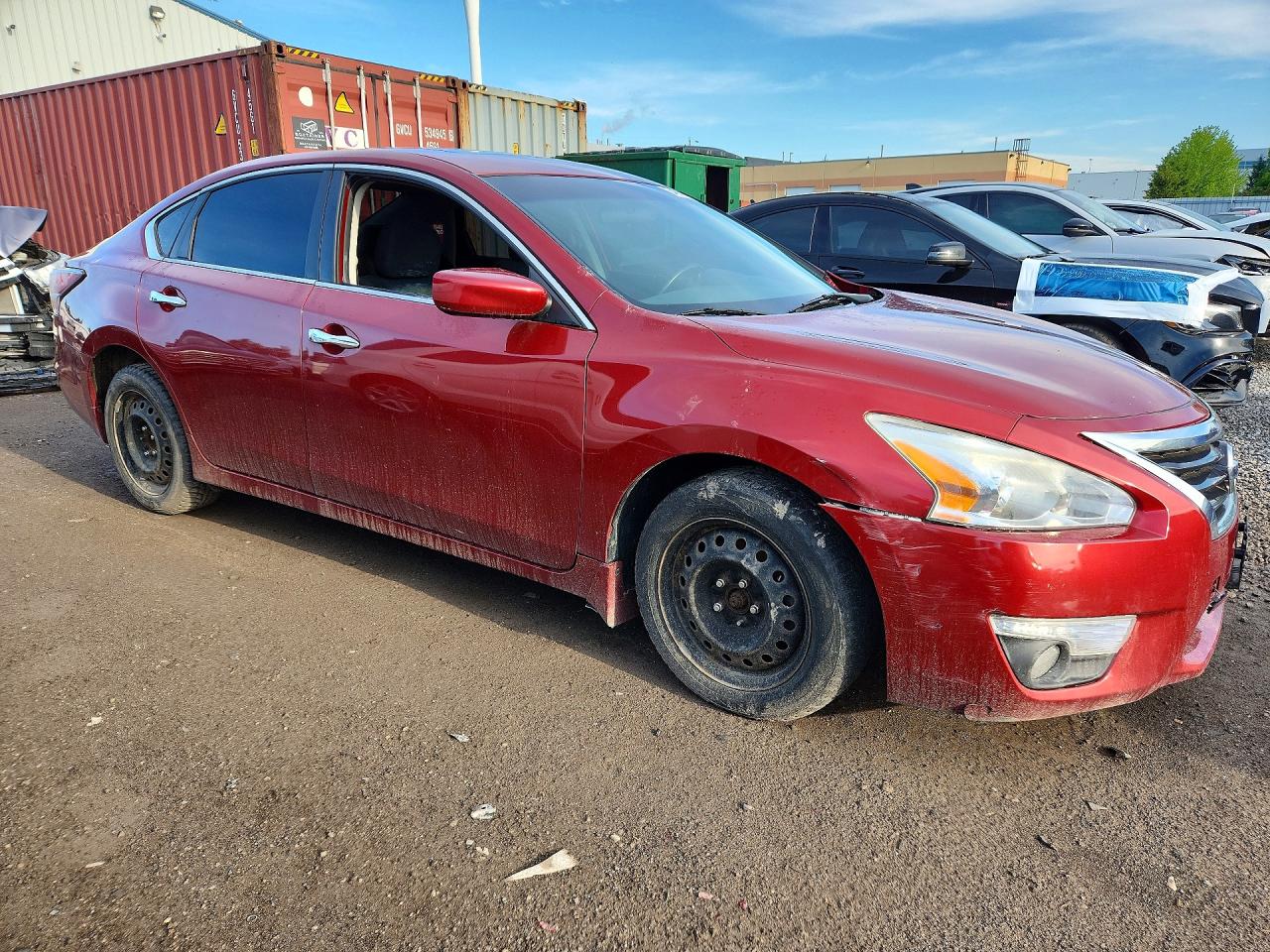 2014 Nissan Altima 2.5 Red vin: 1N4AL3AP0EN343304