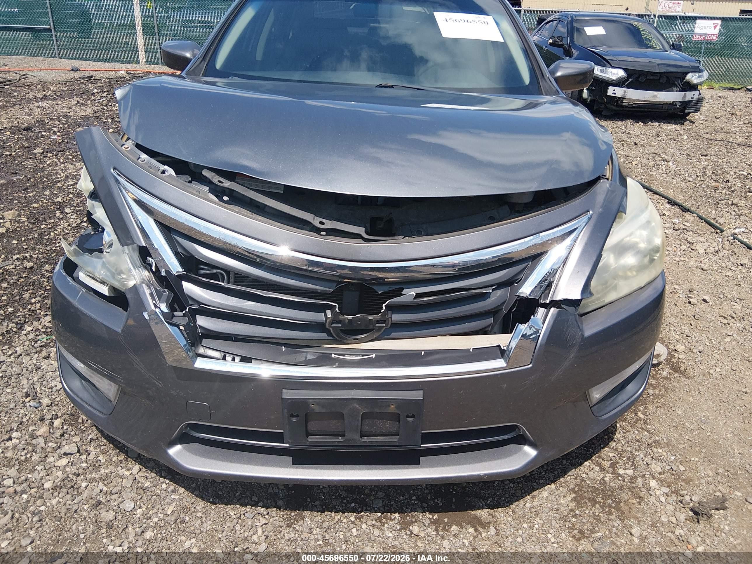 2014 Nissan Altima 2.5/2.5 S/2.5 Sl/2.5 Sv Gray vin: 1N4AL3AP0EN346087