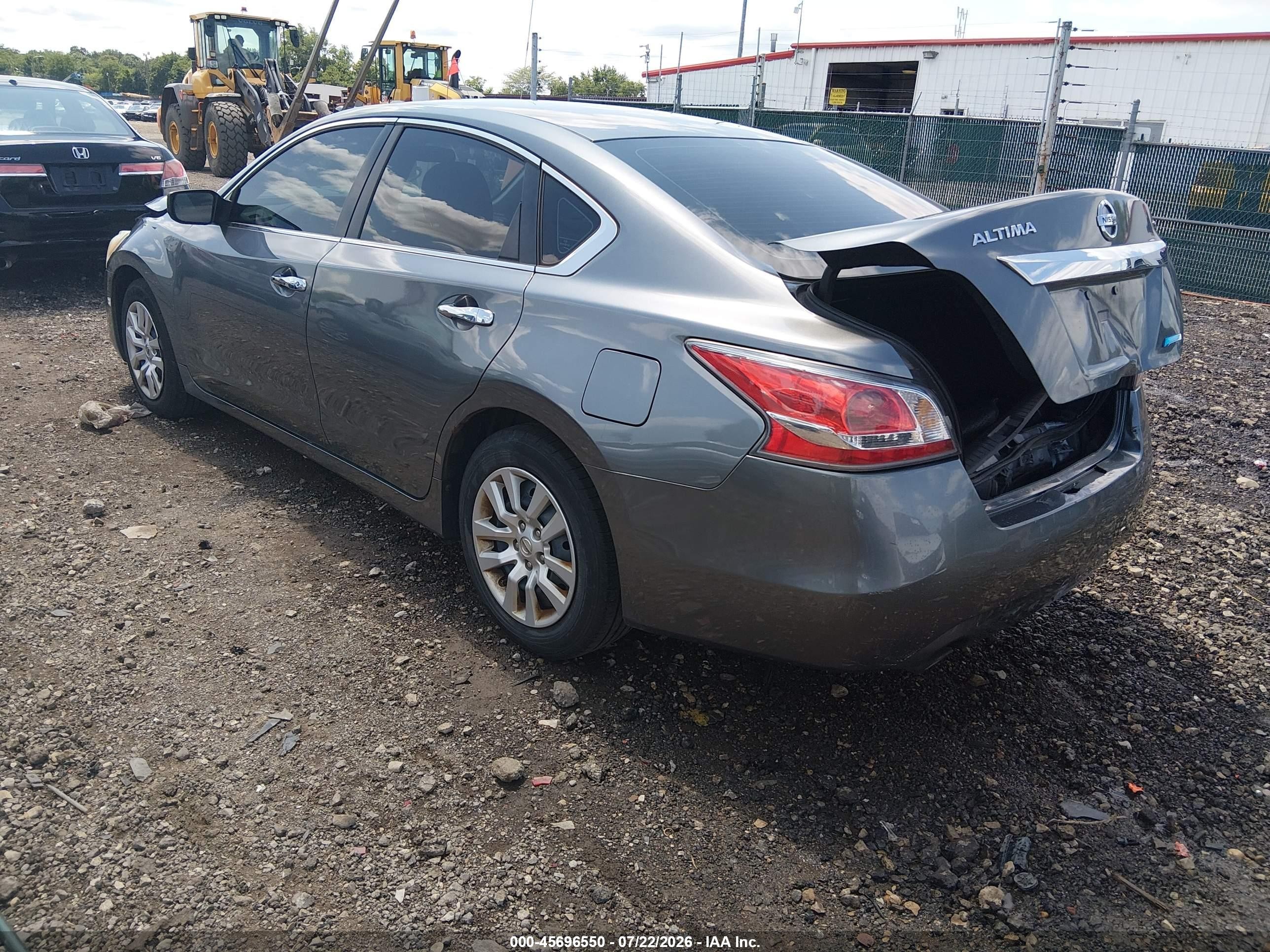2014 Nissan Altima 2.5/2.5 S/2.5 Sl/2.5 Sv Gray vin: 1N4AL3AP0EN346087