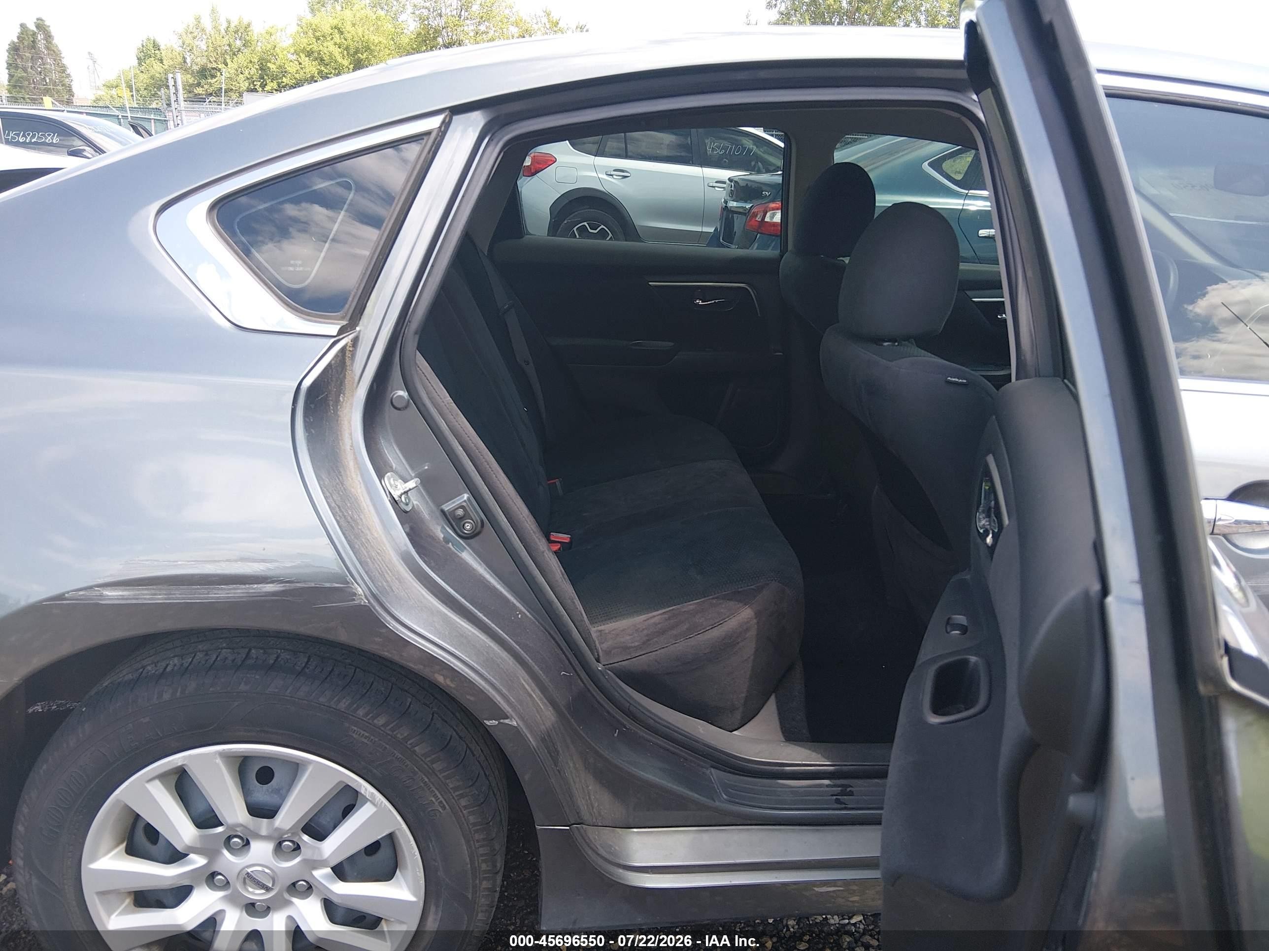 2014 Nissan Altima 2.5/2.5 S/2.5 Sl/2.5 Sv Gray vin: 1N4AL3AP0EN346087