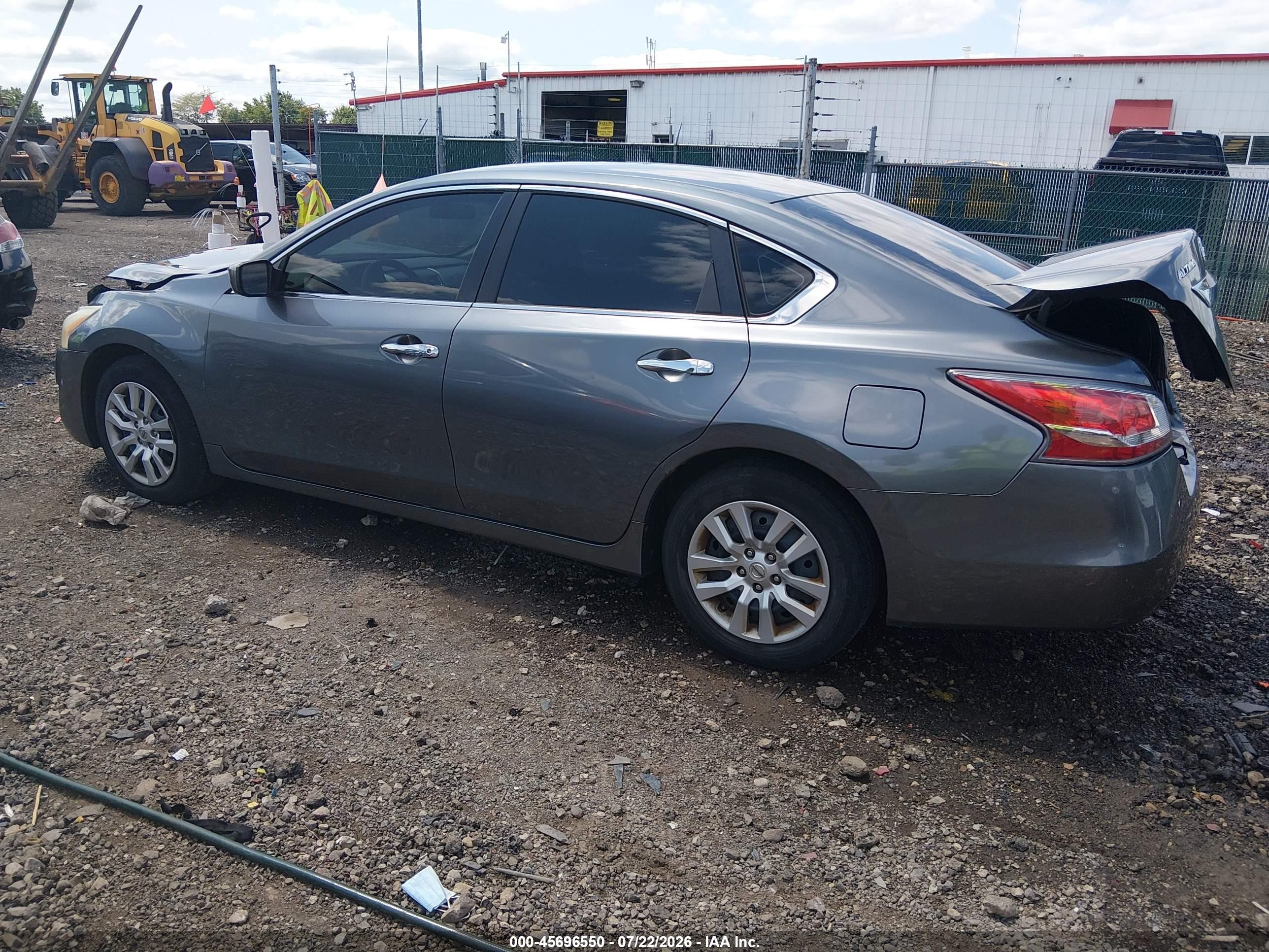 2014 Nissan Altima 2.5/2.5 S/2.5 Sl/2.5 Sv Gray vin: 1N4AL3AP0EN346087