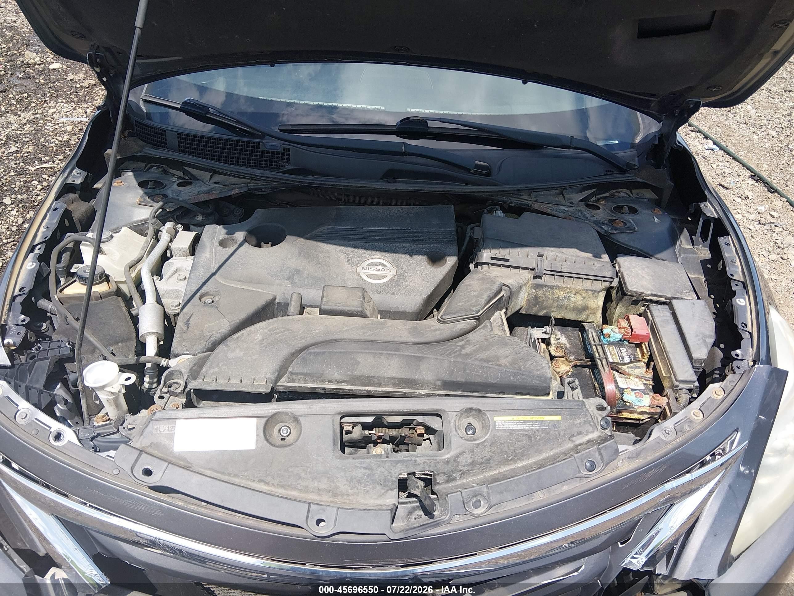 2014 Nissan Altima 2.5/2.5 S/2.5 Sl/2.5 Sv Gray vin: 1N4AL3AP0EN346087