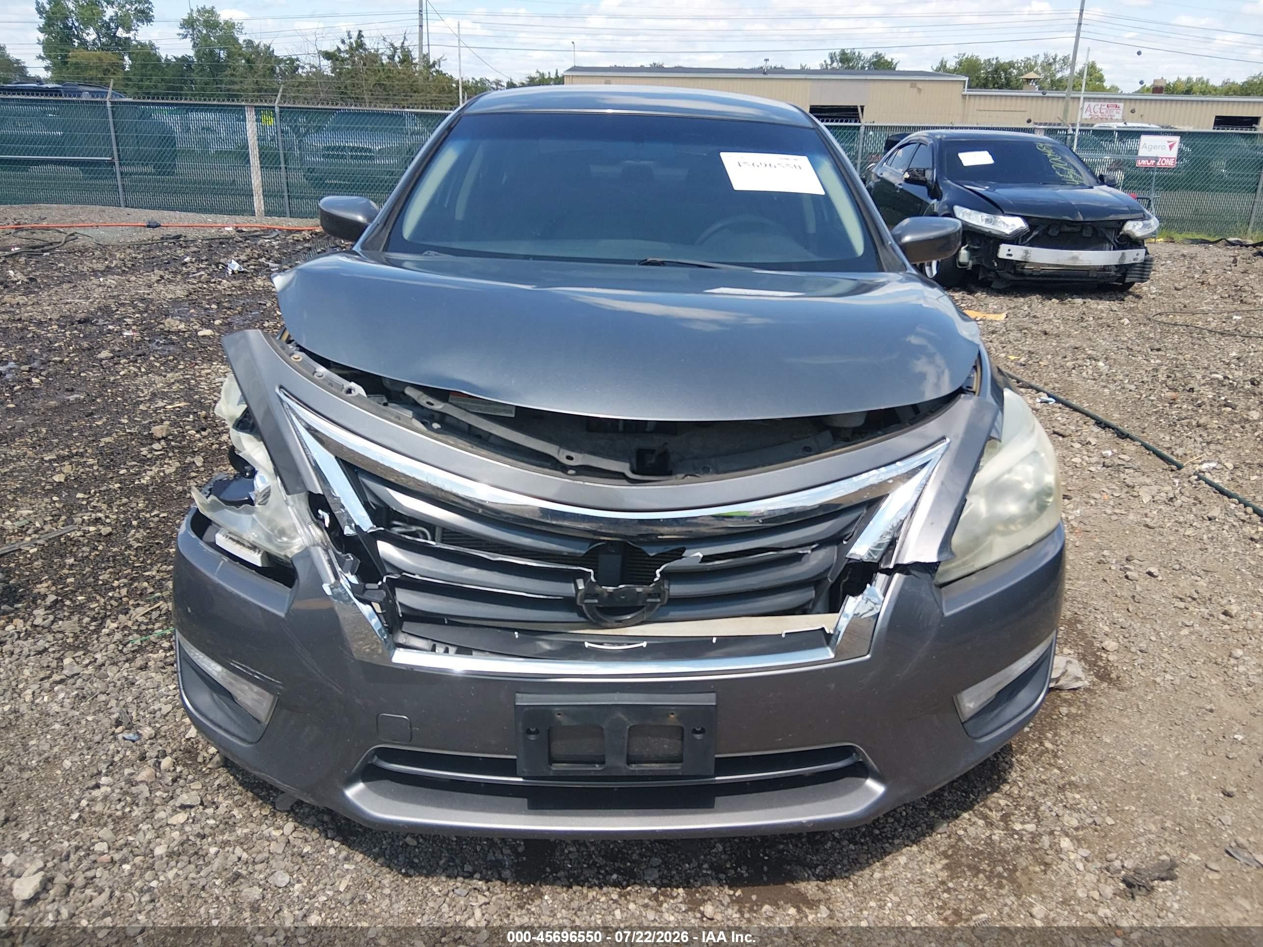 2014 Nissan Altima 2.5/2.5 S/2.5 Sl/2.5 Sv Gray vin: 1N4AL3AP0EN346087