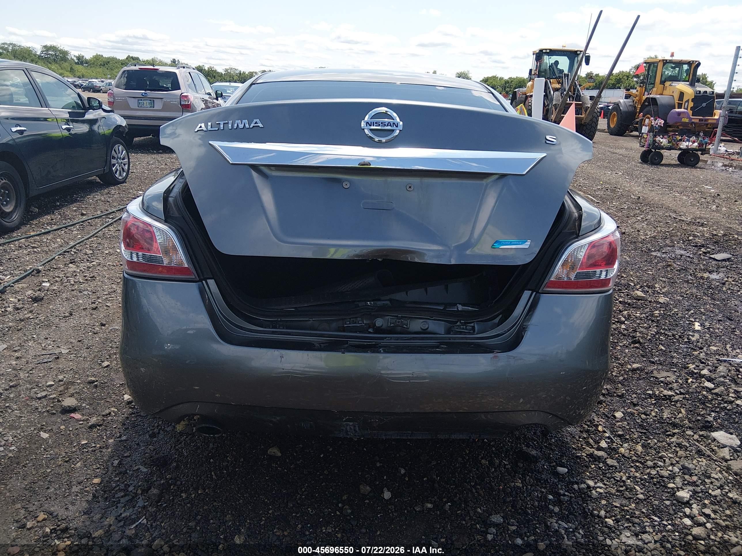 2014 Nissan Altima 2.5/2.5 S/2.5 Sl/2.5 Sv Gray vin: 1N4AL3AP0EN346087