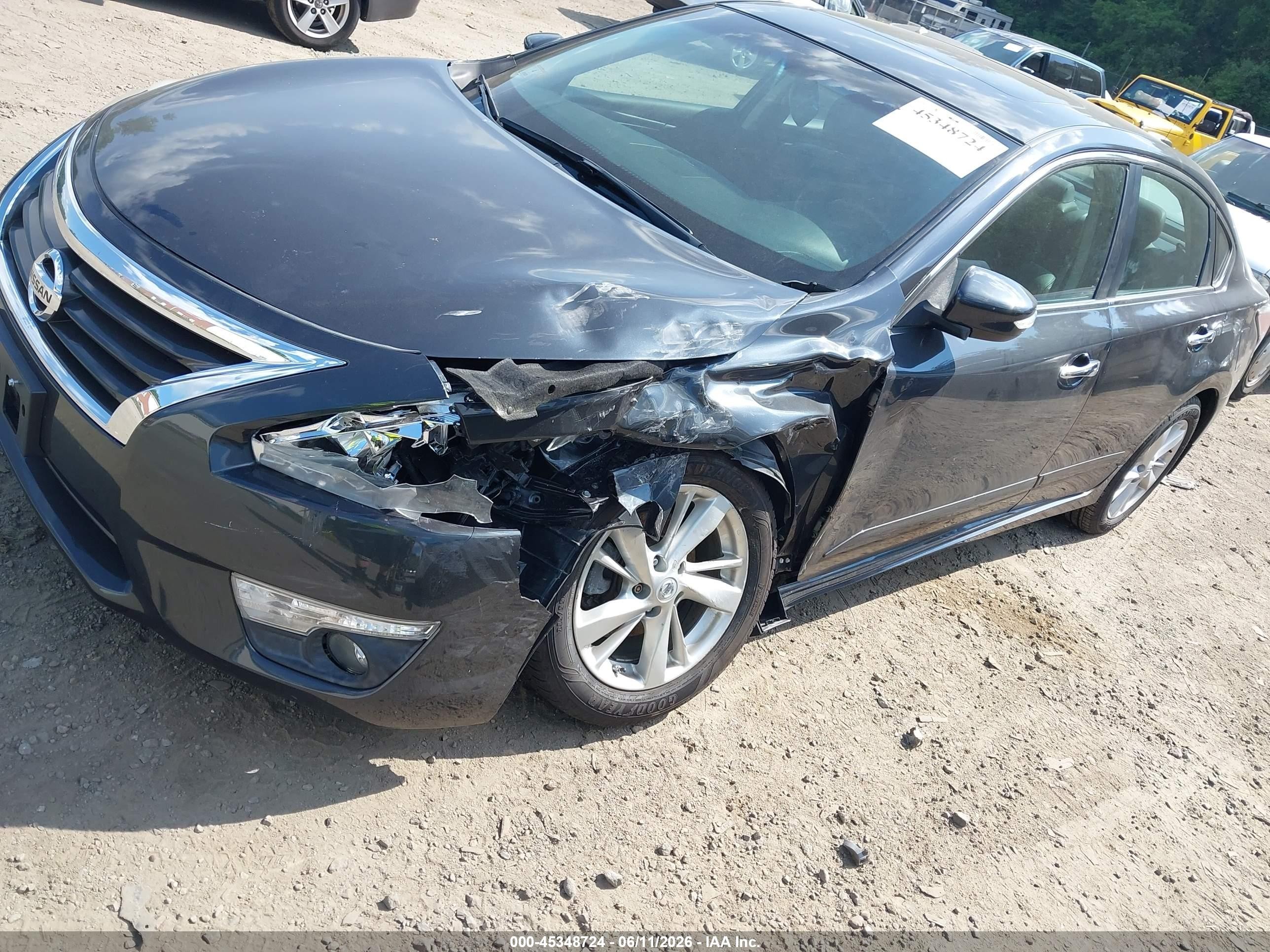 2014 Nissan Altima 2.5 Sl Black vin: 1N4AL3AP0EN346641
