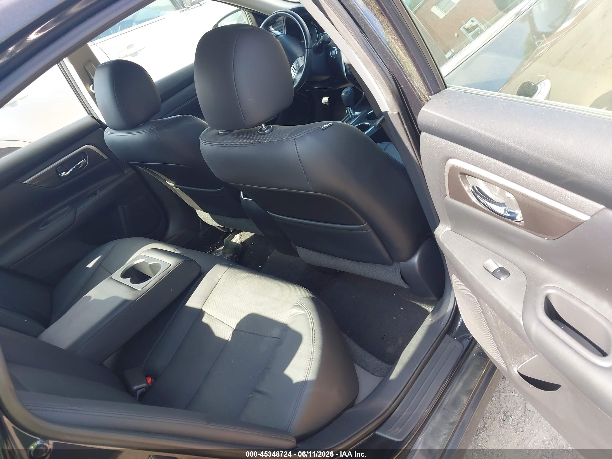 2014 Nissan Altima 2.5 Sl Black vin: 1N4AL3AP0EN346641