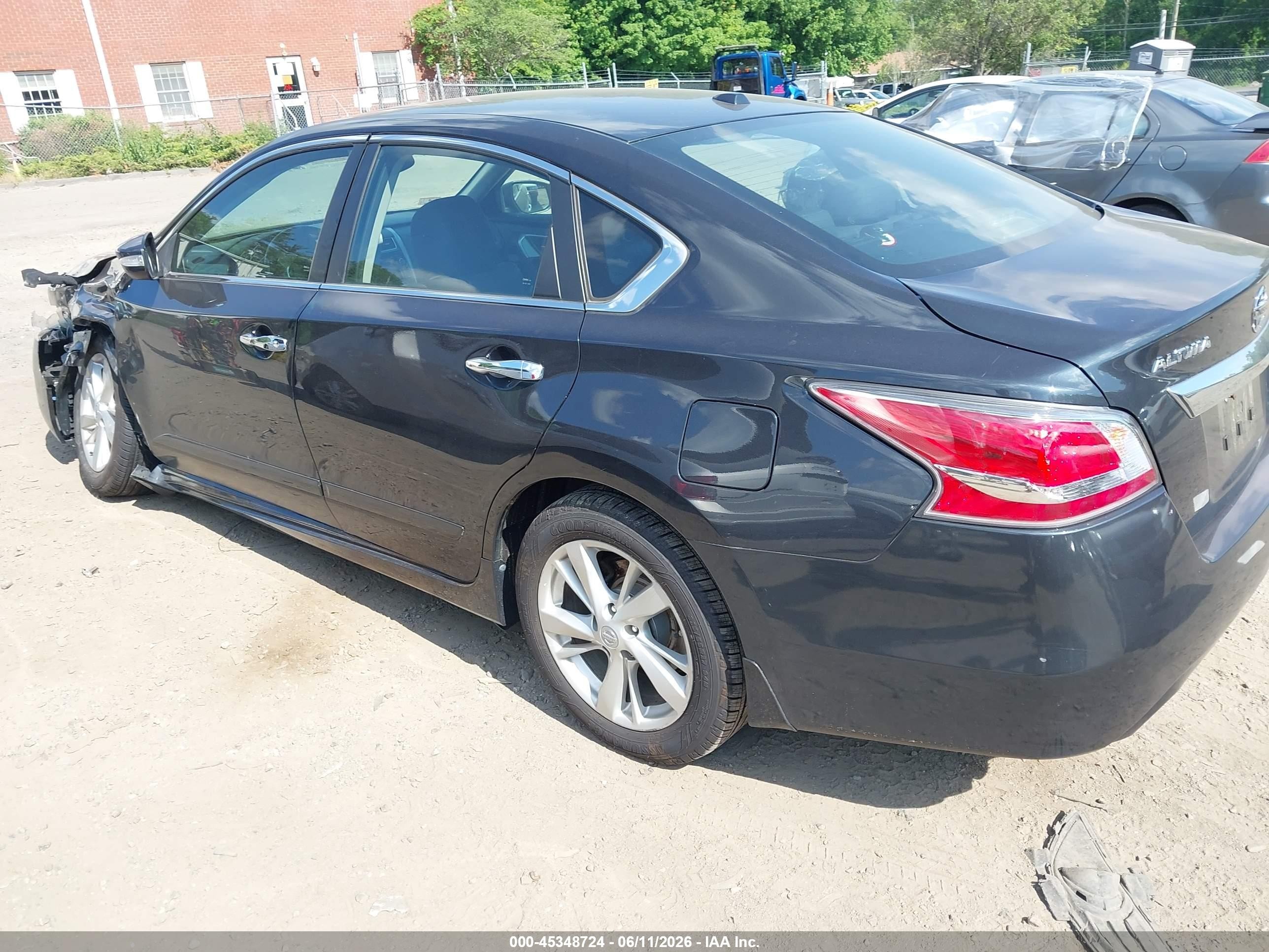 2014 Nissan Altima 2.5 Sl Black vin: 1N4AL3AP0EN346641