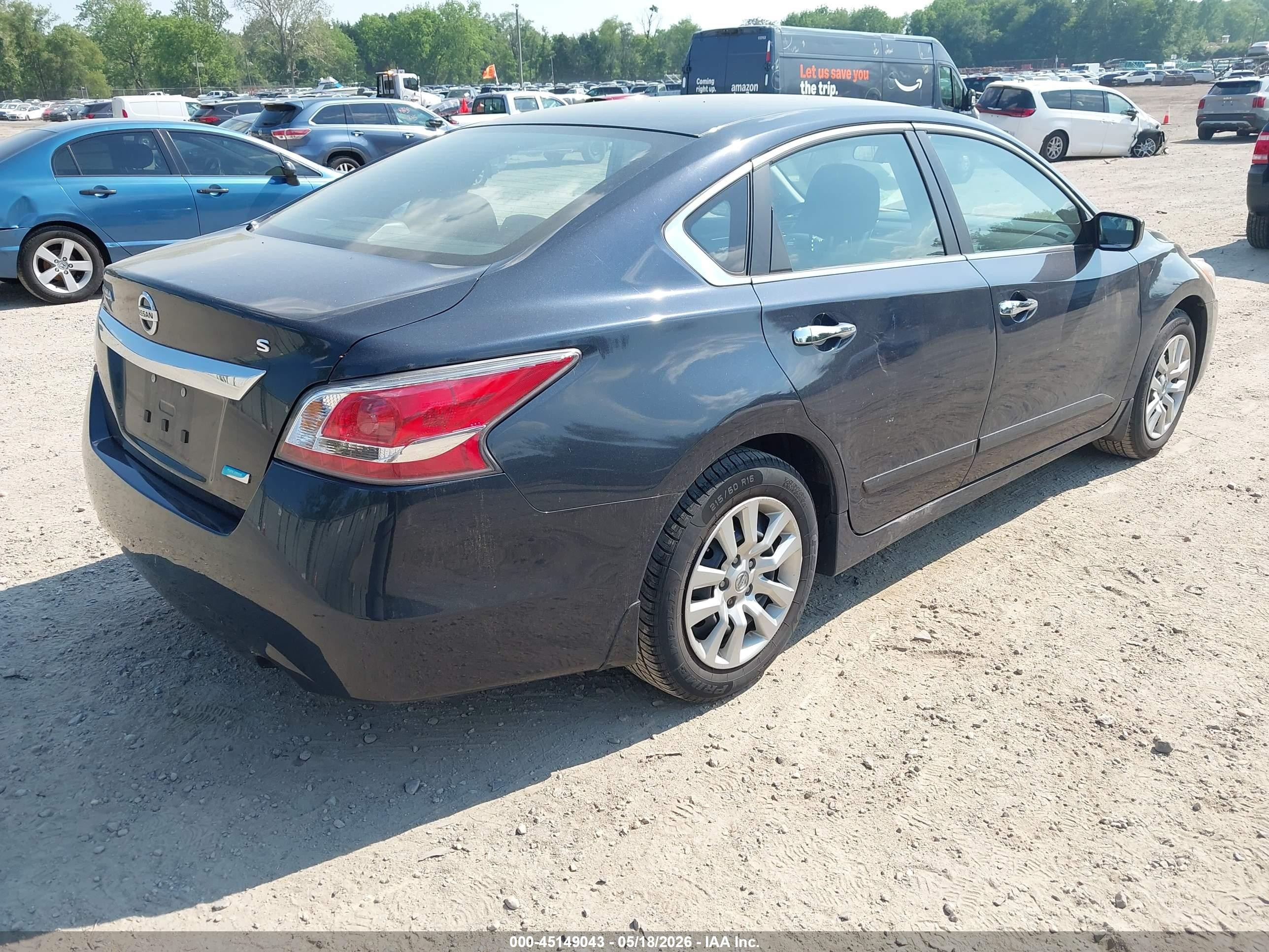 2014 Nissan Altima 2.5 S Gray vin: 1N4AL3AP0EN359387