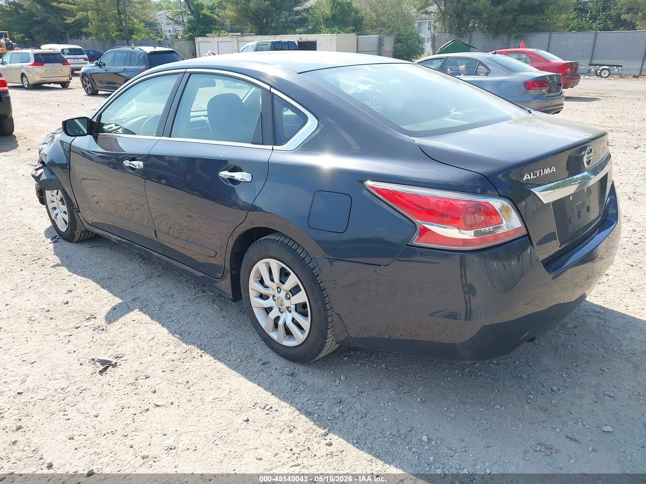 2014 Nissan Altima 2.5 S Gray vin: 1N4AL3AP0EN359387