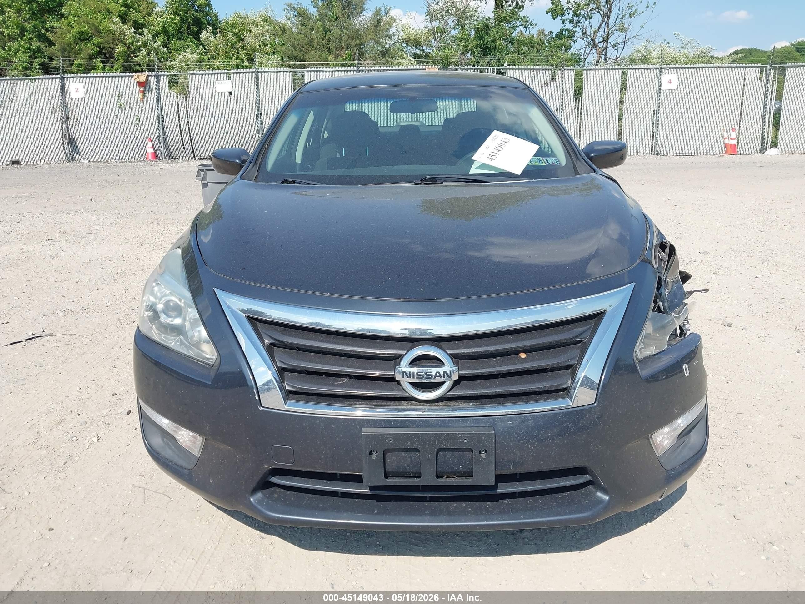 2014 Nissan Altima 2.5 S Gray vin: 1N4AL3AP0EN359387