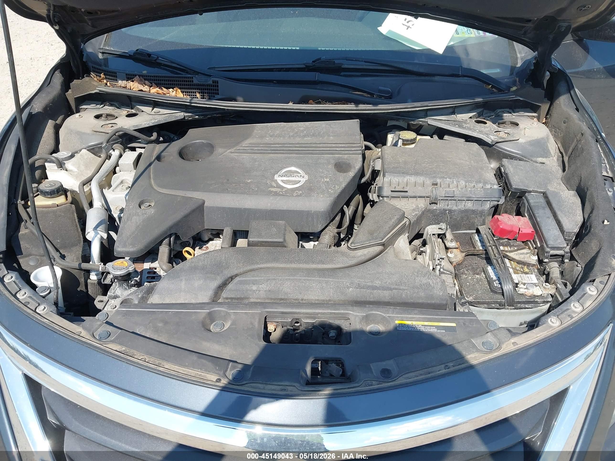 2014 Nissan Altima 2.5 S Gray vin: 1N4AL3AP0EN359387