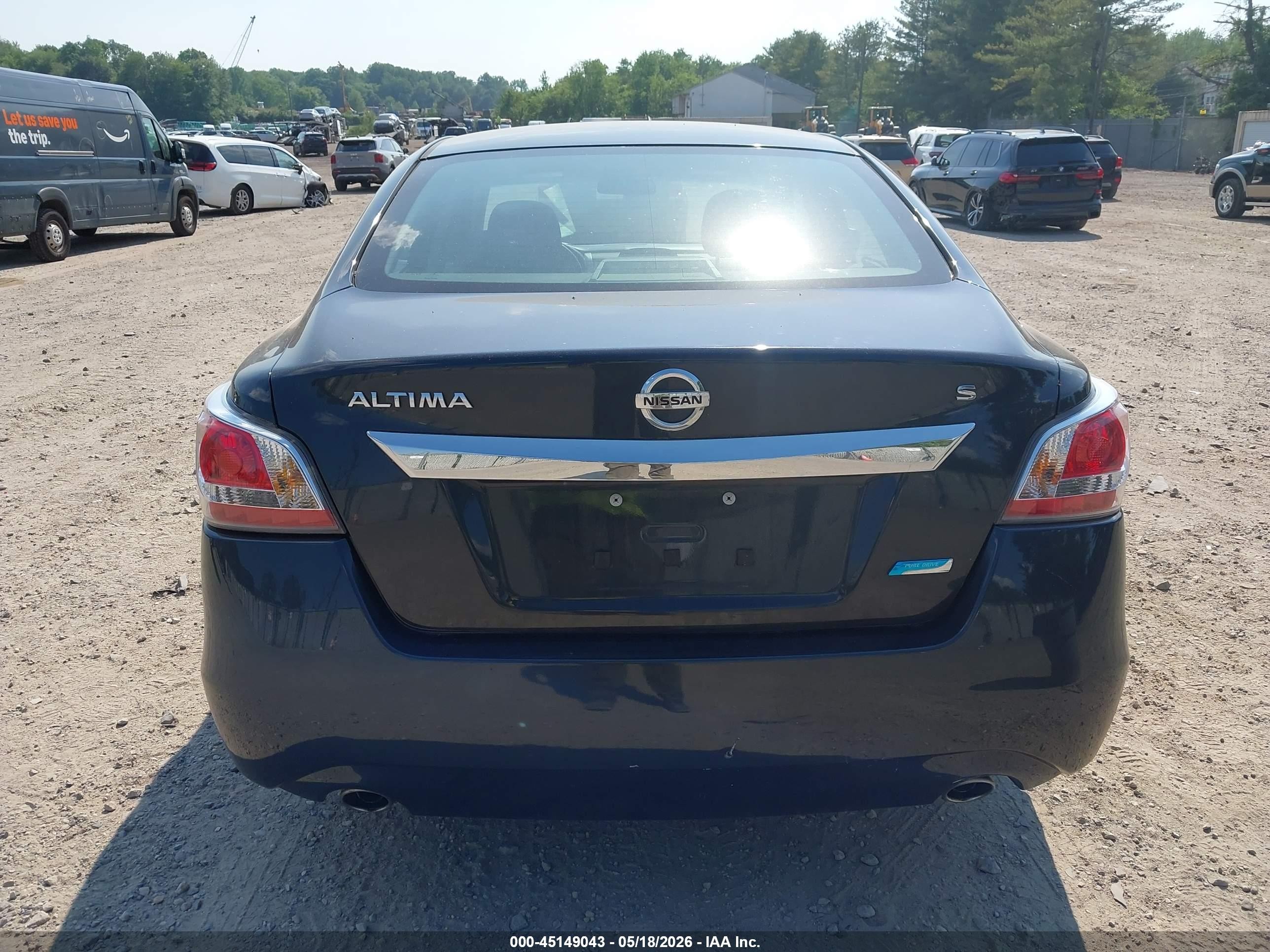 2014 Nissan Altima 2.5 S Gray vin: 1N4AL3AP0EN359387