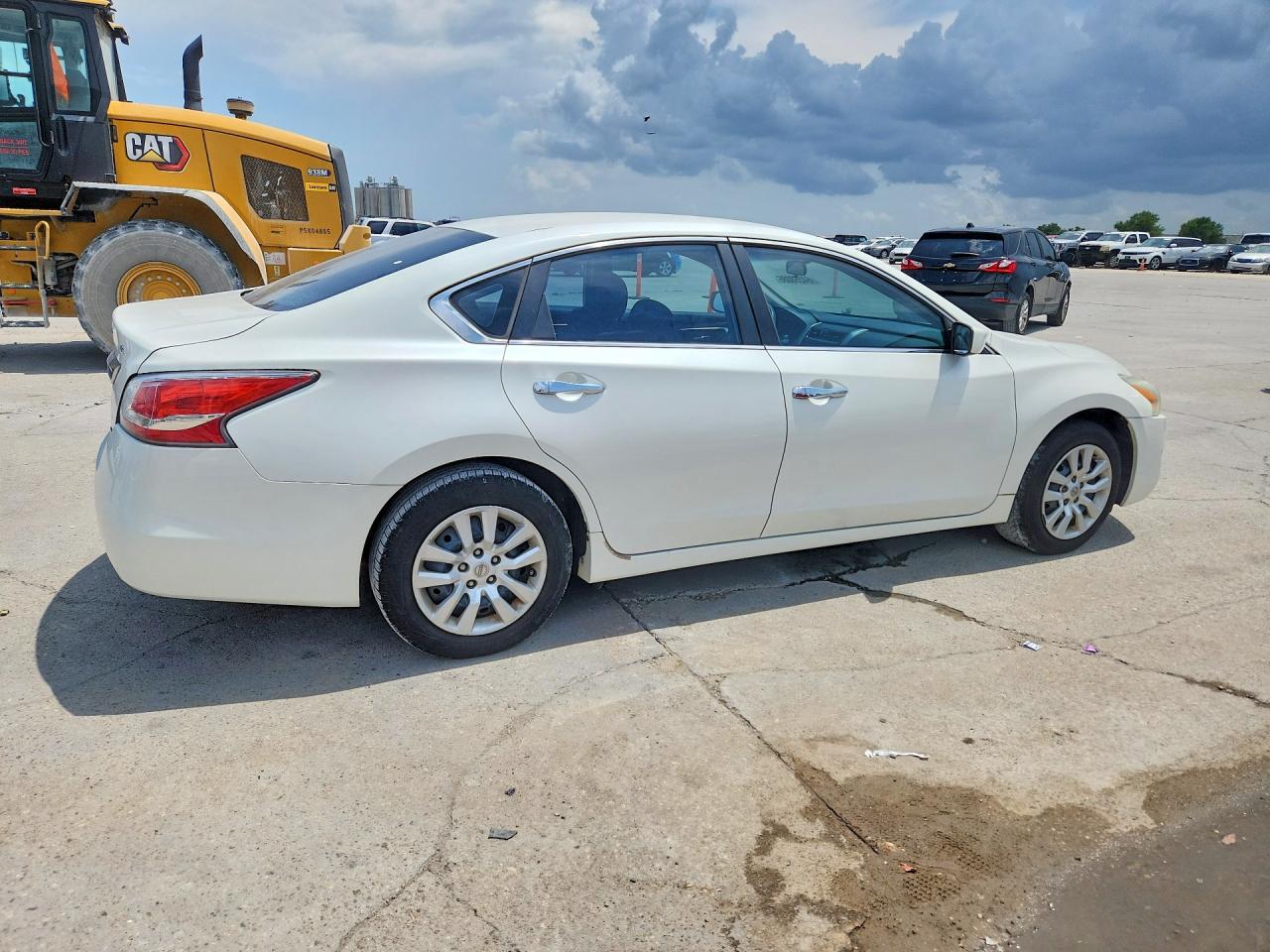 2014 Nissan Altima 2.5 S White vin: 1N4AL3AP0EN363648