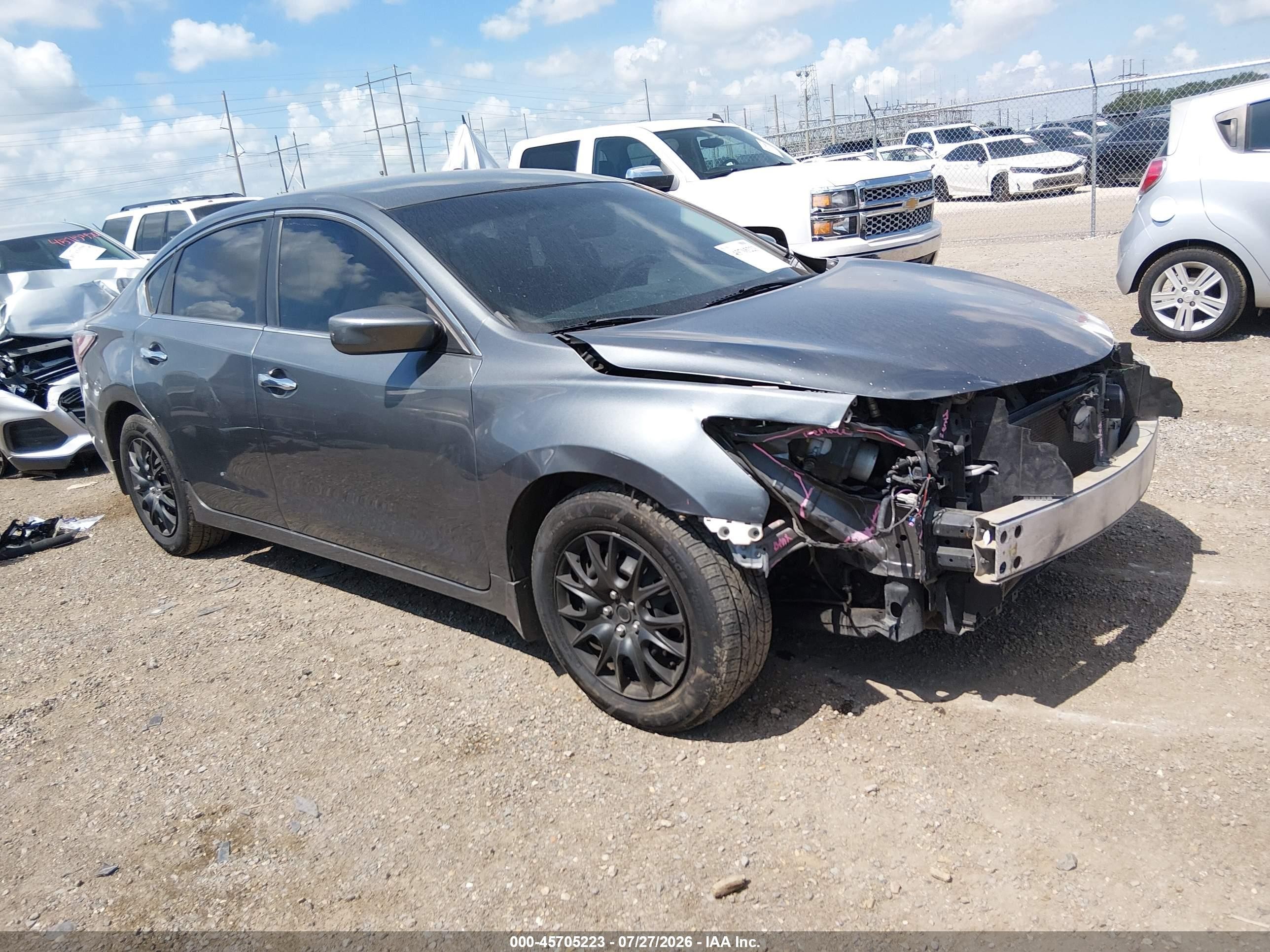 2014 Nissan Altima 2.5 S Gray vin: 1N4AL3AP0EN367148