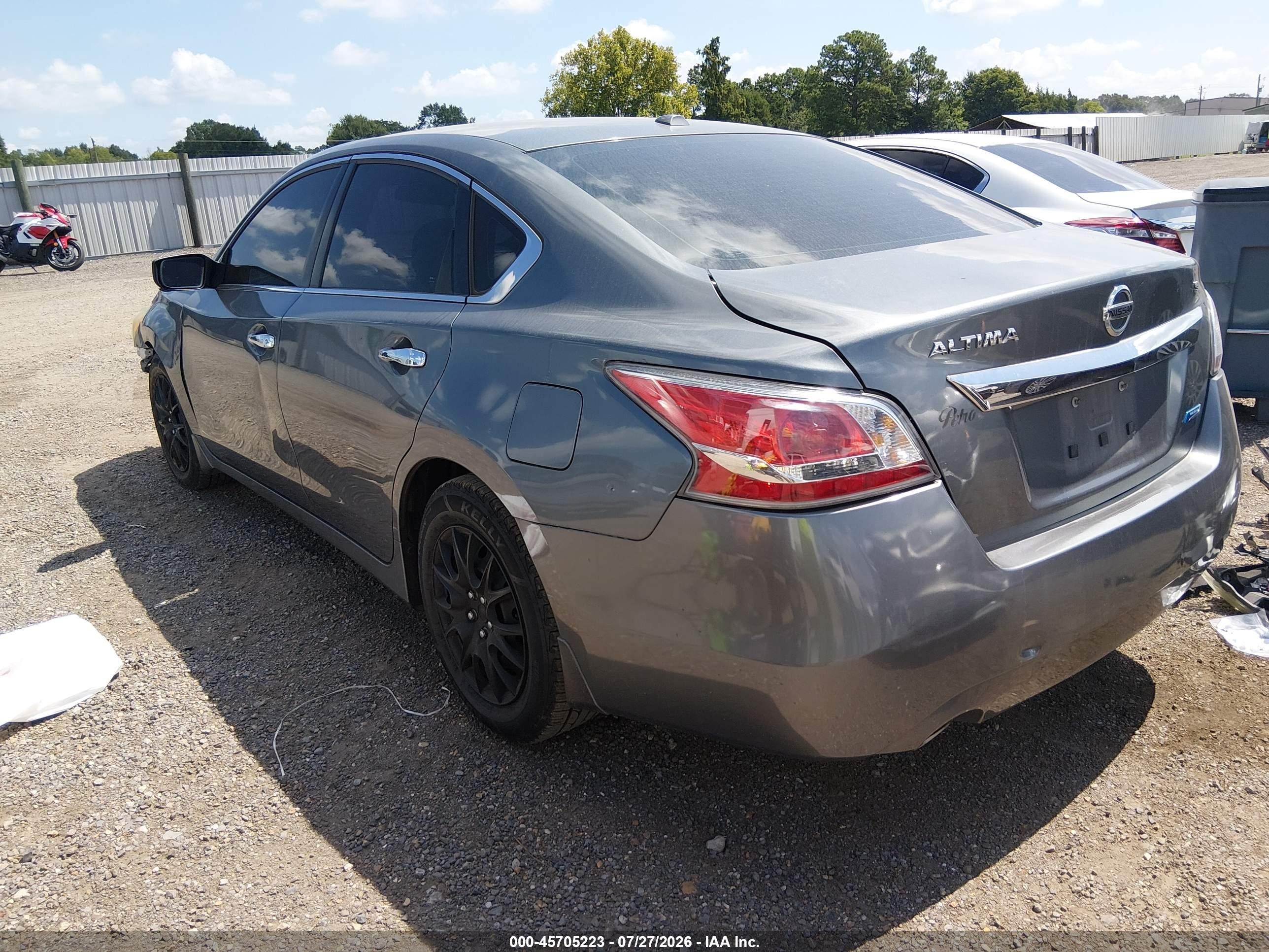 2014 Nissan Altima 2.5 S Gray vin: 1N4AL3AP0EN367148