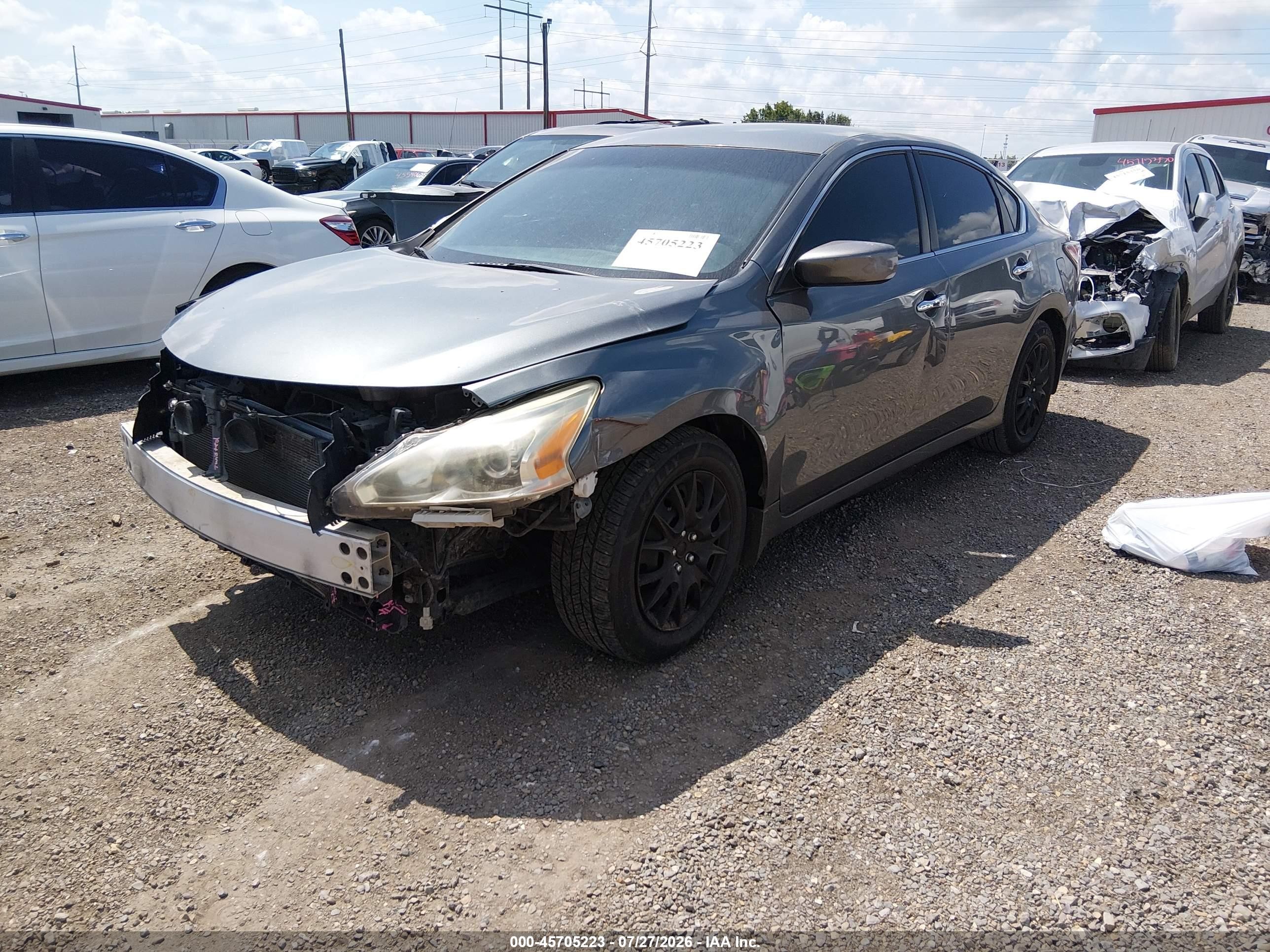 2014 Nissan Altima 2.5 S Gray vin: 1N4AL3AP0EN367148