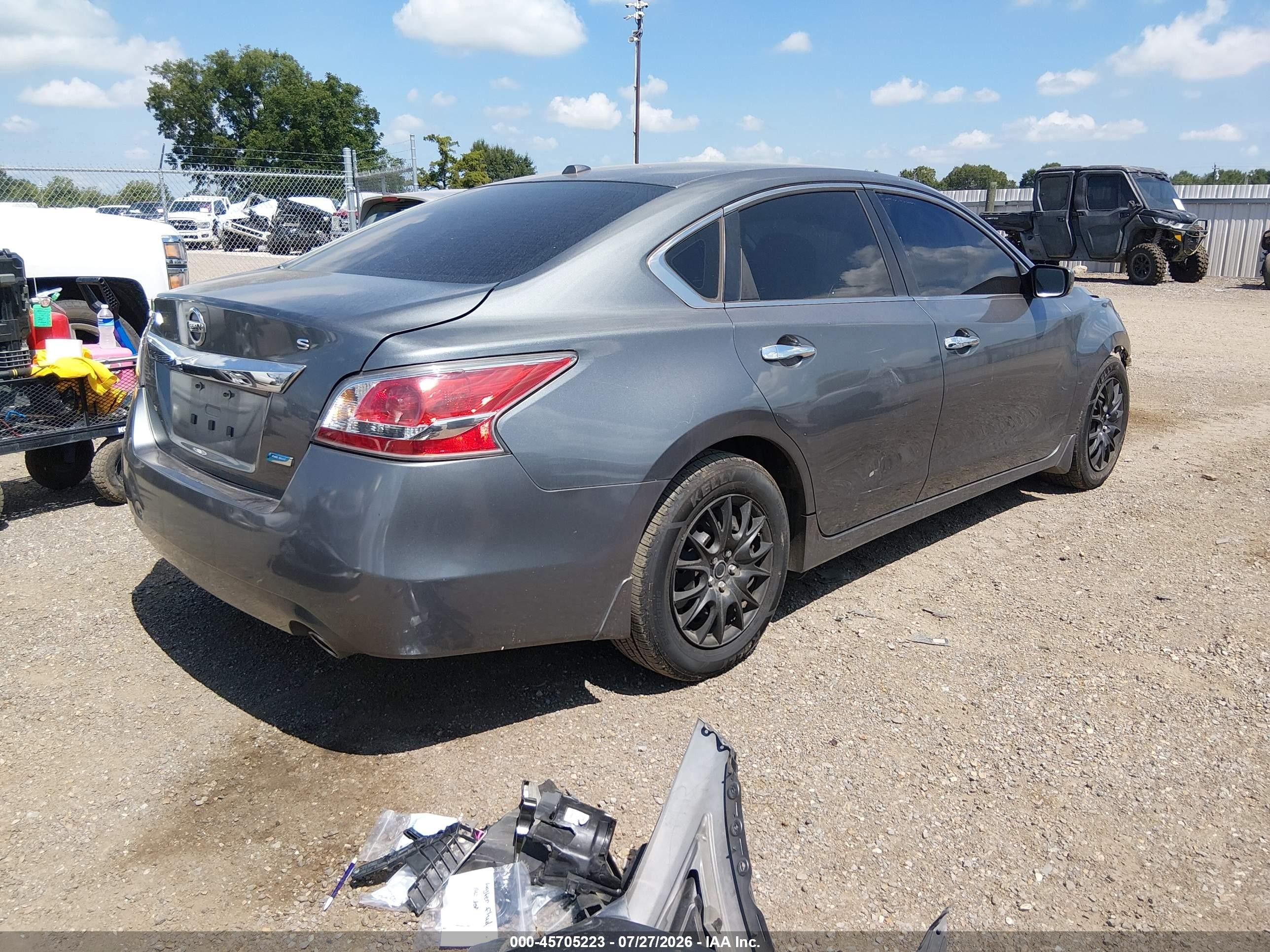2014 Nissan Altima 2.5 S Gray vin: 1N4AL3AP0EN367148