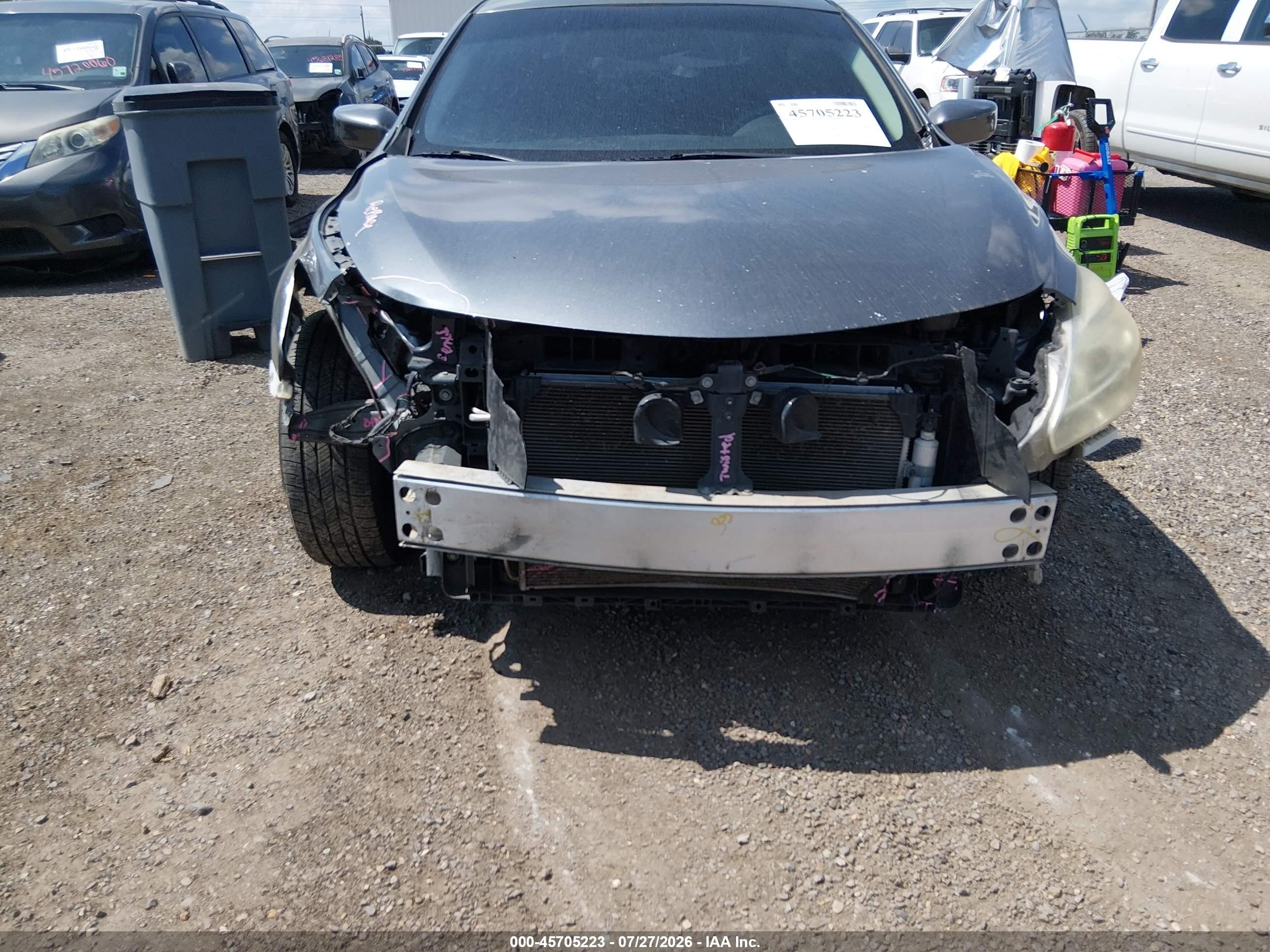 2014 Nissan Altima 2.5 S Gray vin: 1N4AL3AP0EN367148