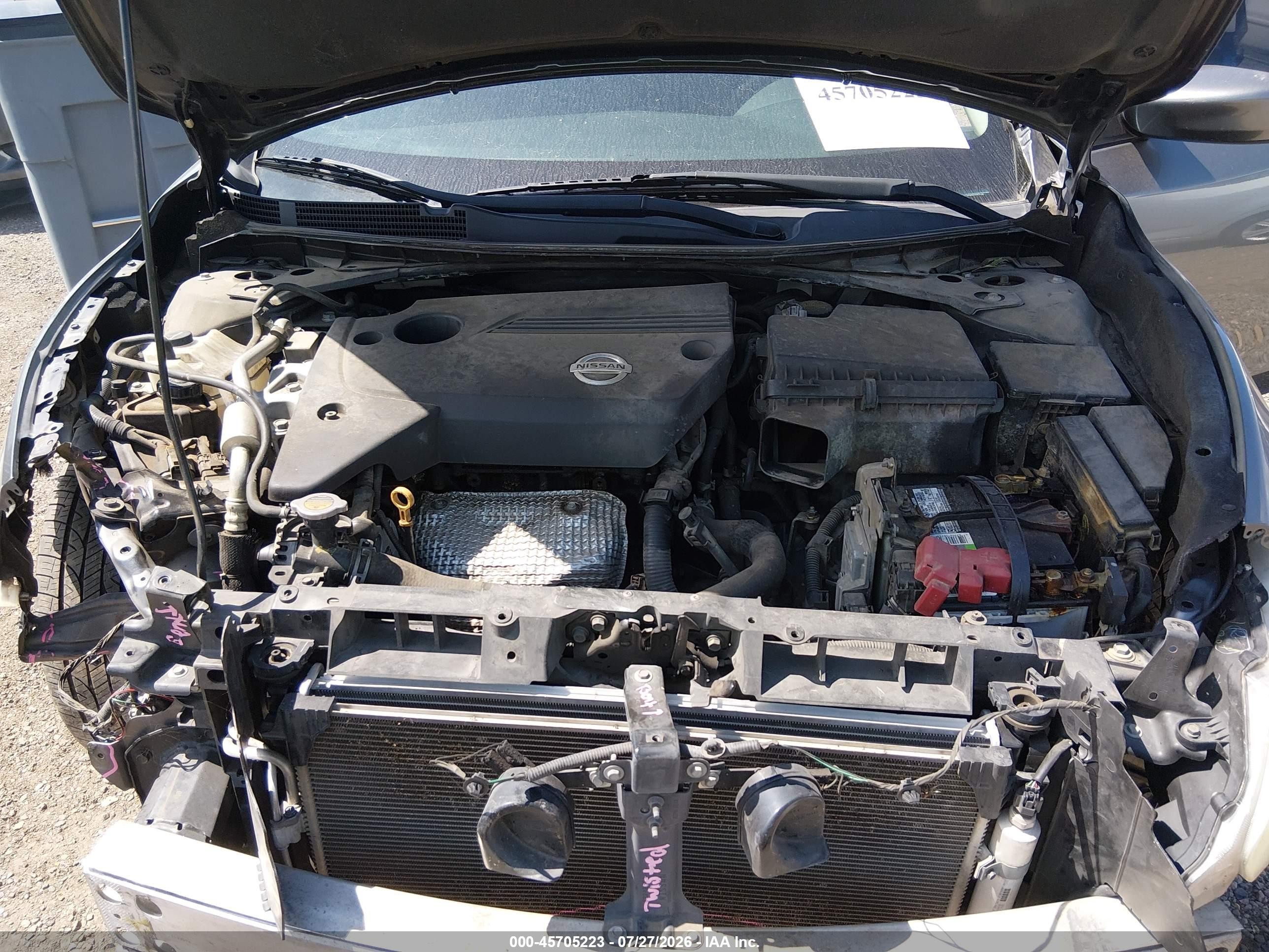 2014 Nissan Altima 2.5 S Gray vin: 1N4AL3AP0EN367148