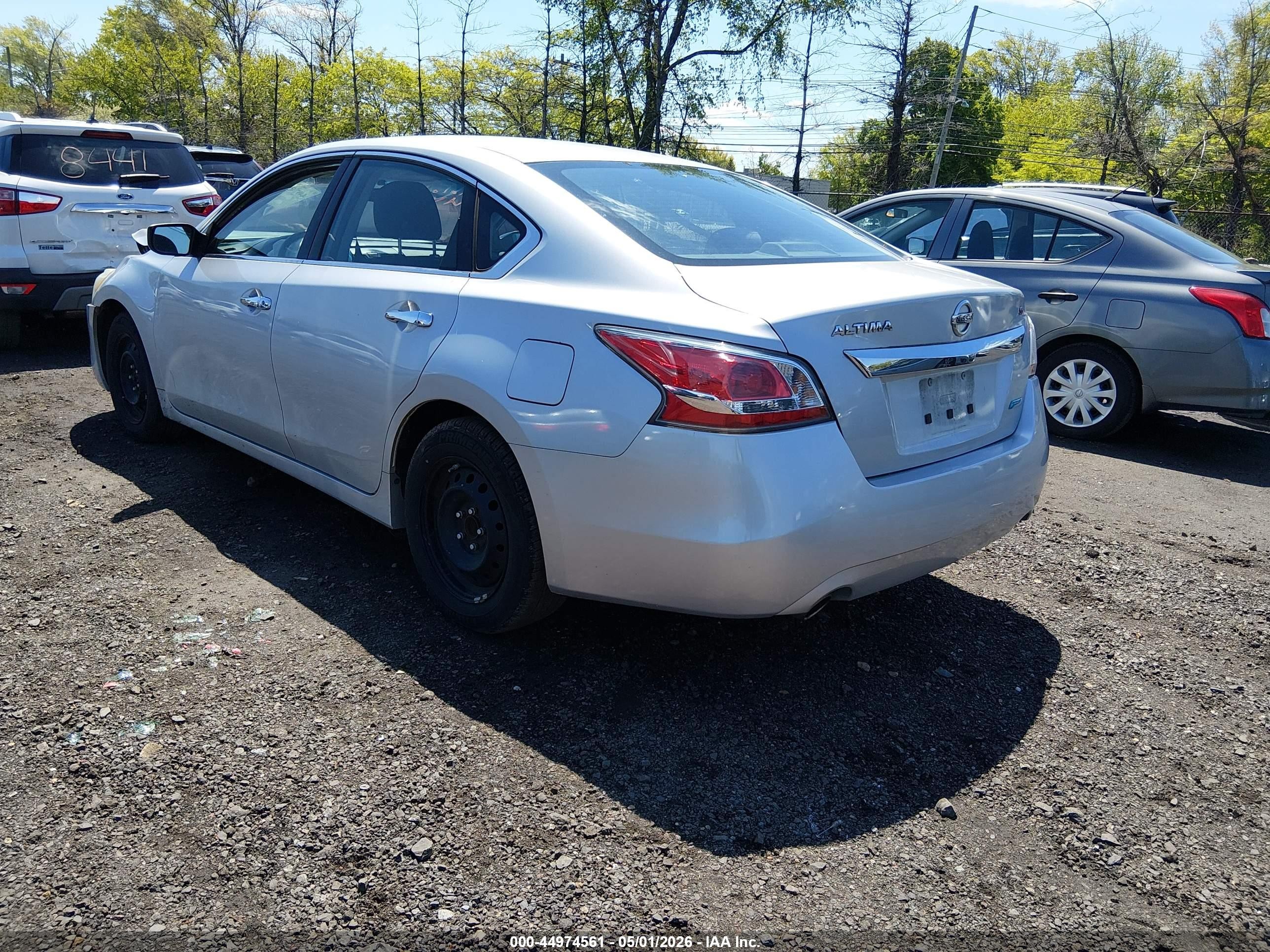 2014 Nissan Altima 2.5 S Серебряный vin: 1N4AL3AP0EN371345