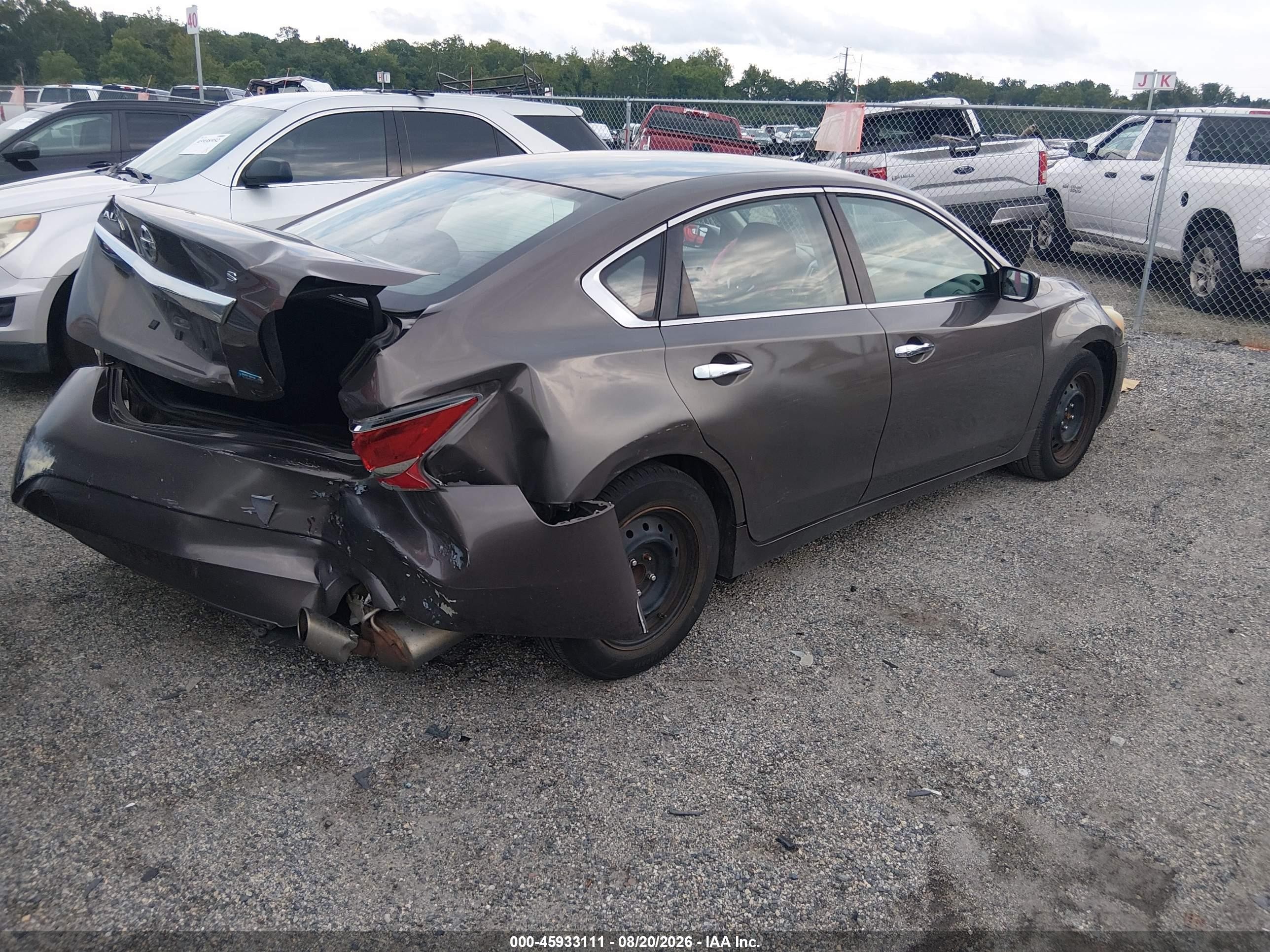 2014 Nissan Altima 2.5/2.5 S/2.5 Sl/2.5 Sv Tan vin: 1N4AL3AP0EN381101