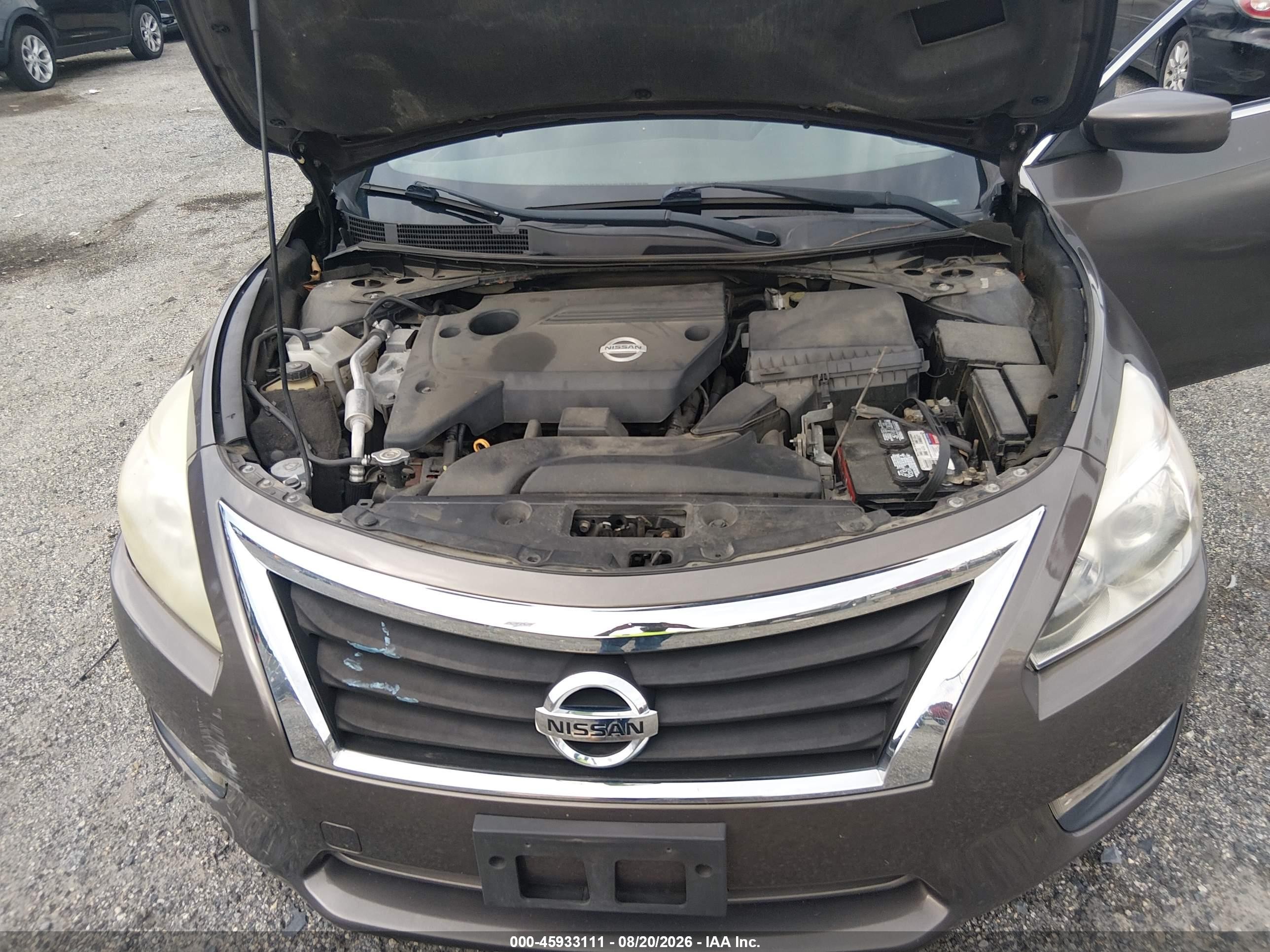 2014 Nissan Altima 2.5/2.5 S/2.5 Sl/2.5 Sv Tan vin: 1N4AL3AP0EN381101