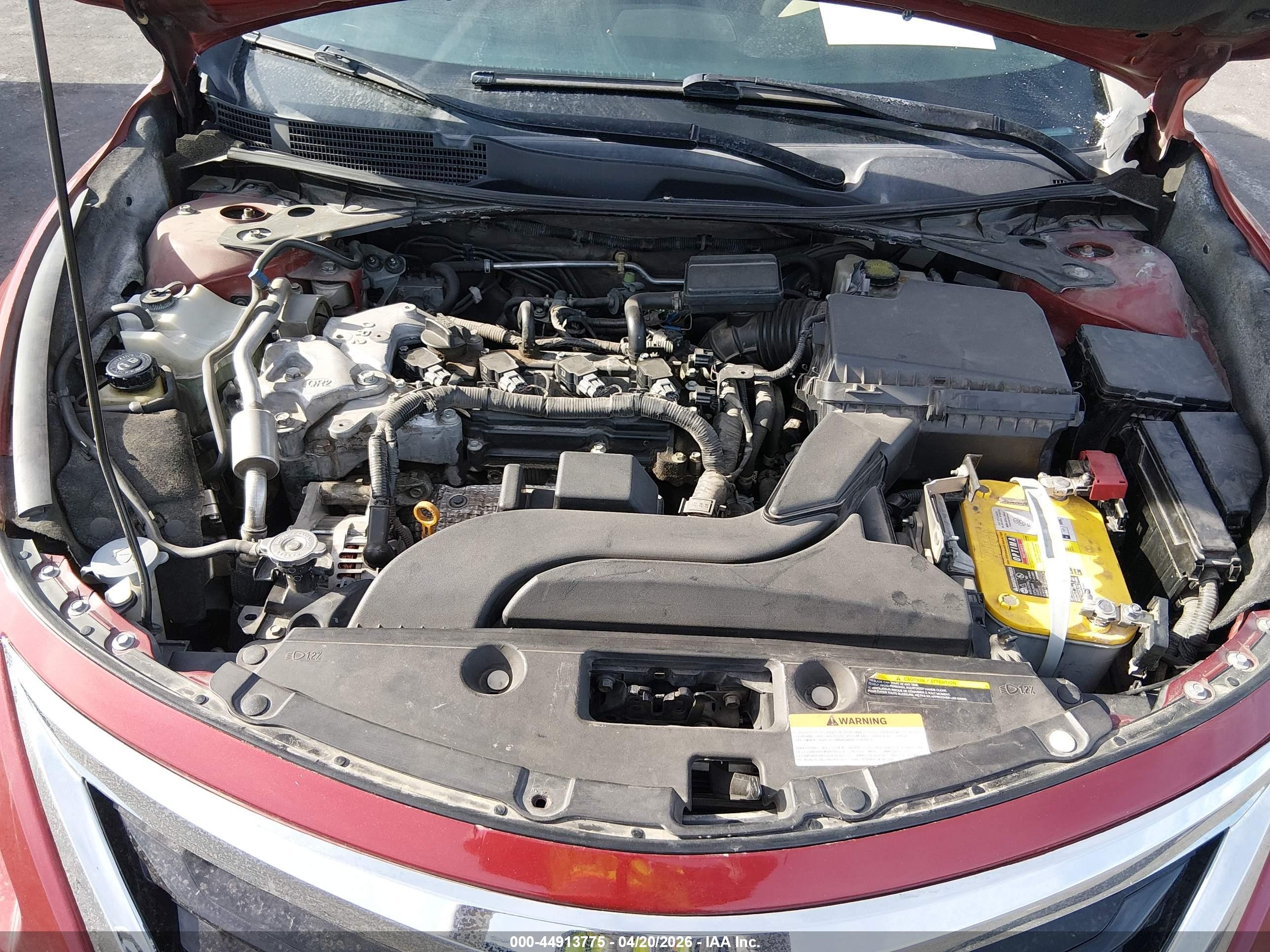 2014 Nissan Altima 2.5 S Red vin: 1N4AL3AP0EN381440