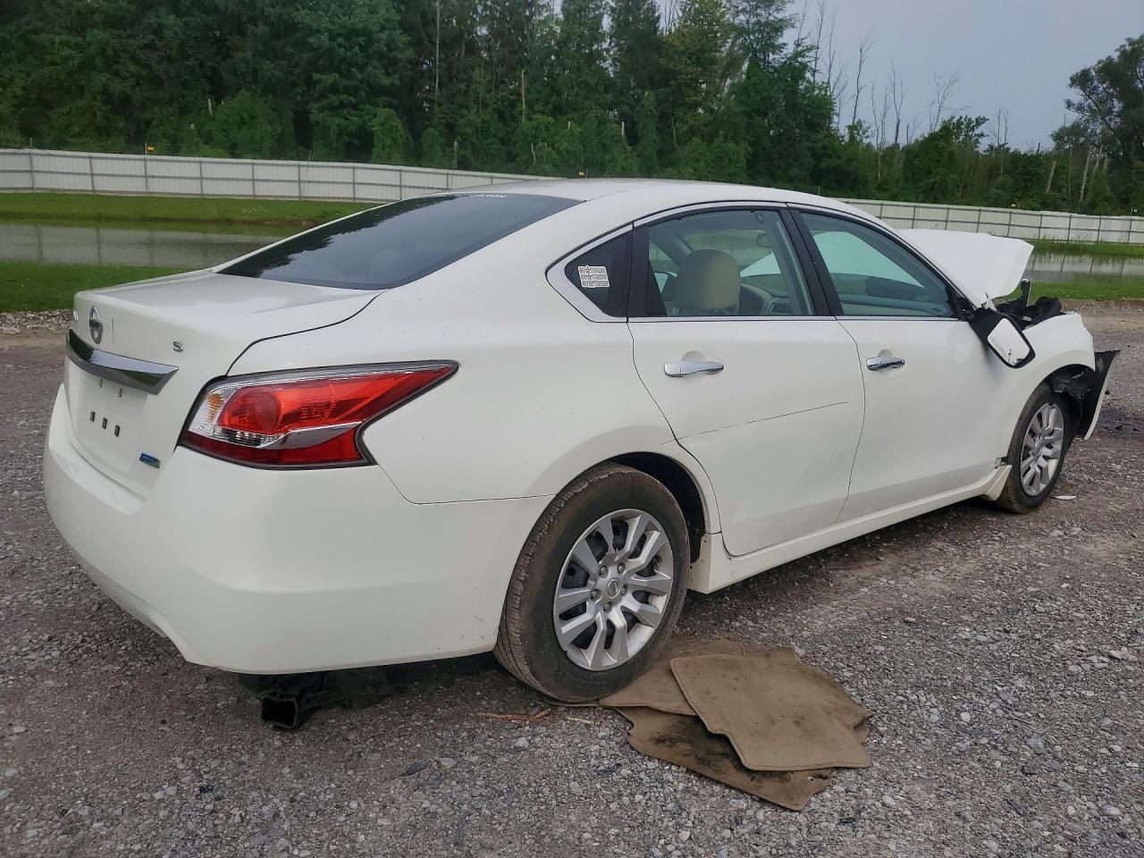2014 Nissan Altima 2.5 S Белый vin: 1N4AL3AP0EN383138