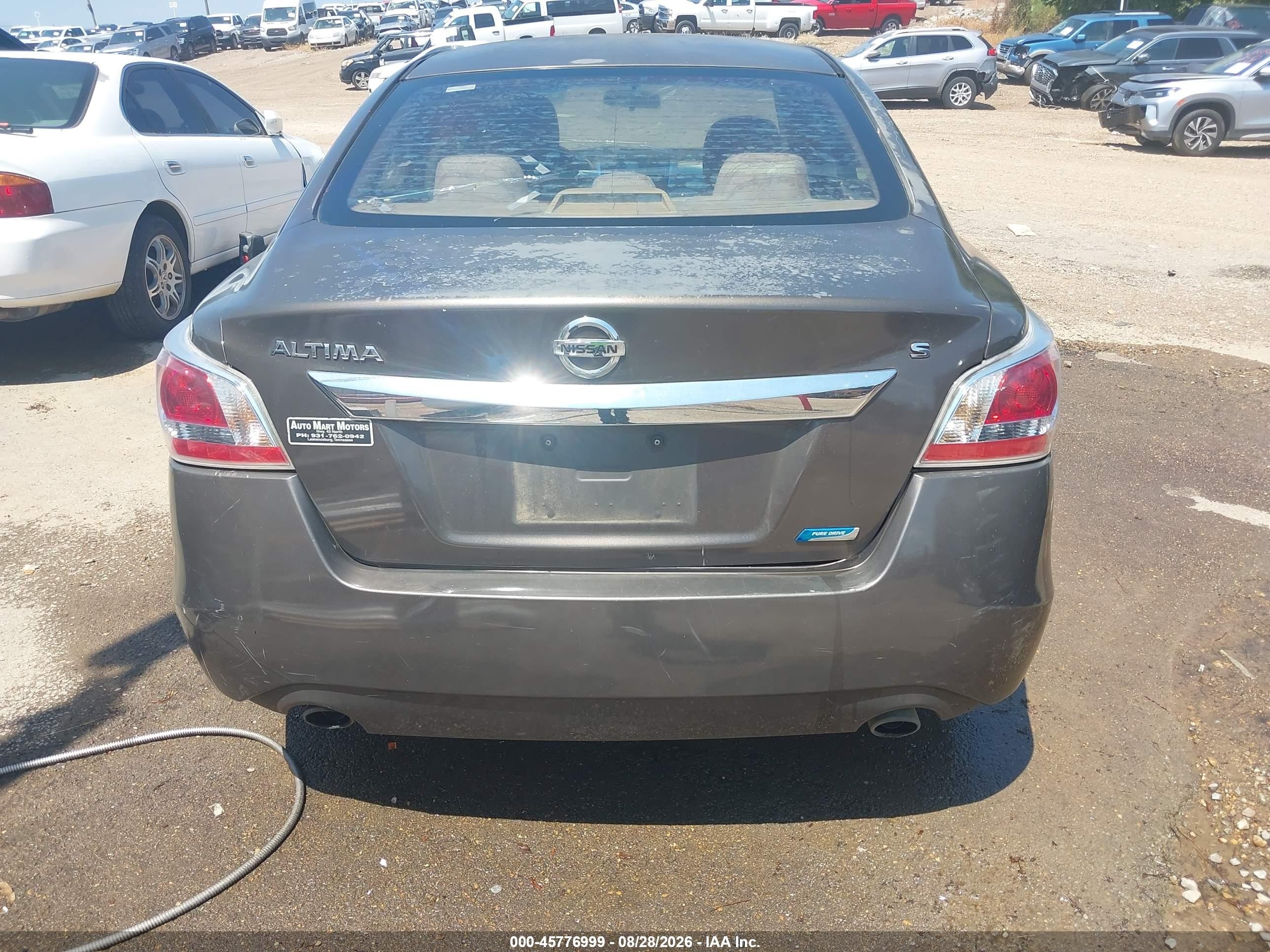 2014 Nissan Altima 2.5 S Brown vin: 1N4AL3AP0EN384483