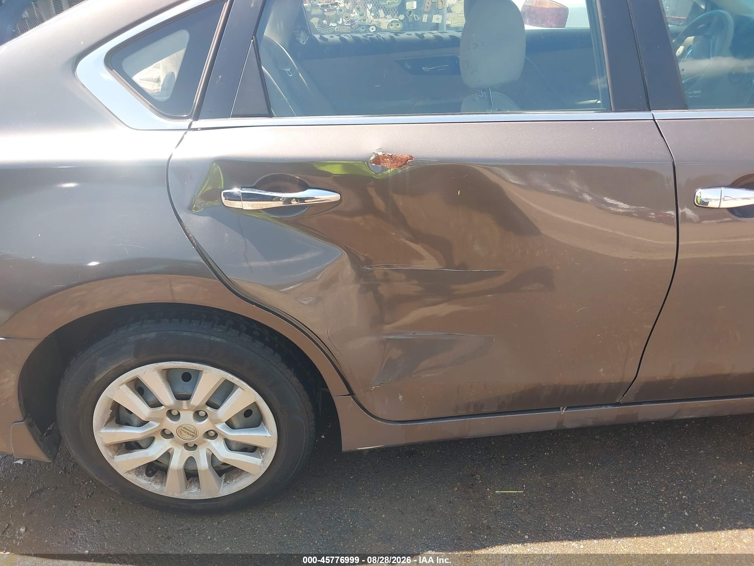 2014 Nissan Altima 2.5 S Brown vin: 1N4AL3AP0EN384483