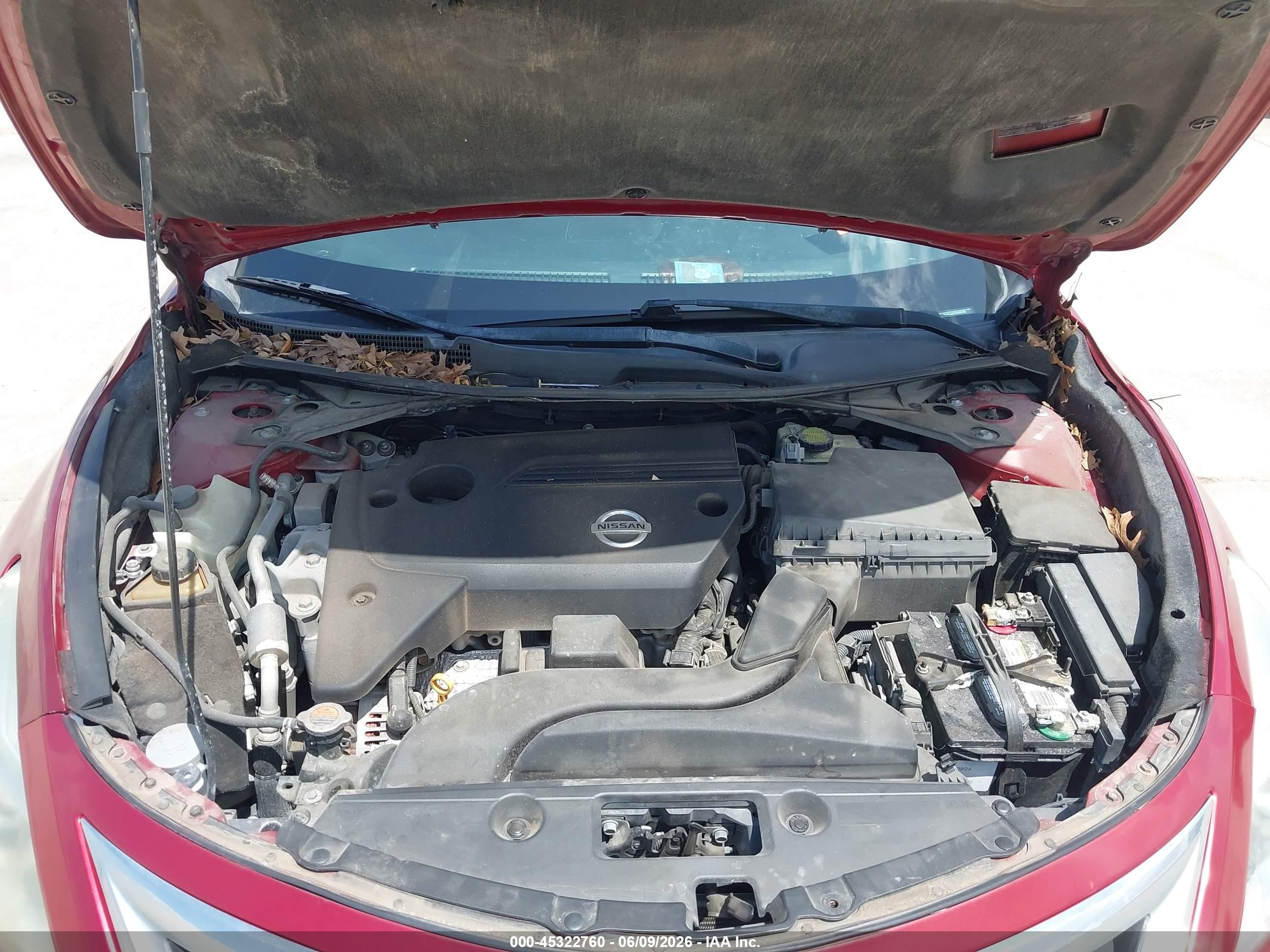 2014 Nissan Altima 2.5 S Red vin: 1N4AL3AP0EN385780