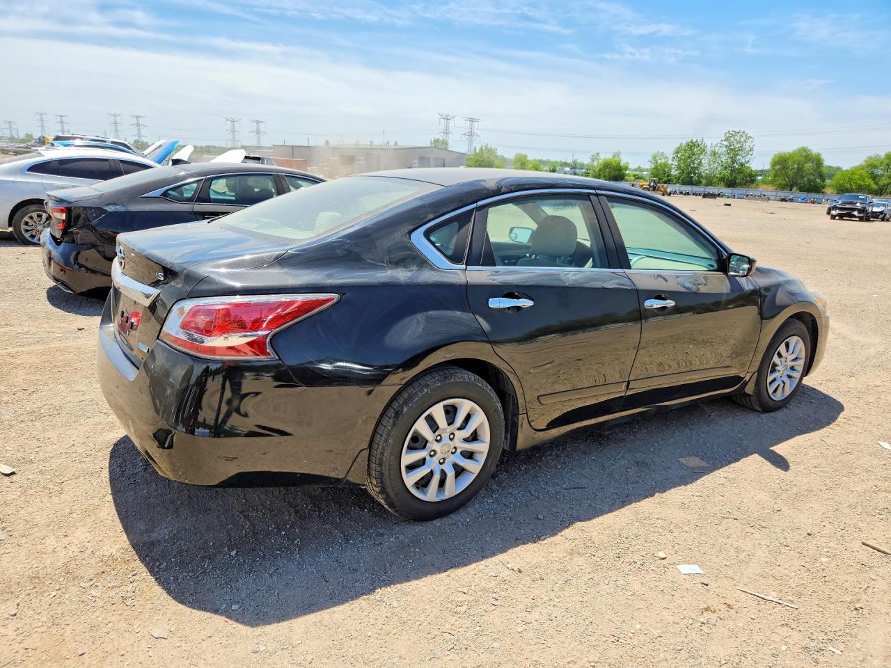2014 Nissan Altima 2.5 S Black vin: 1N4AL3AP0EN389764