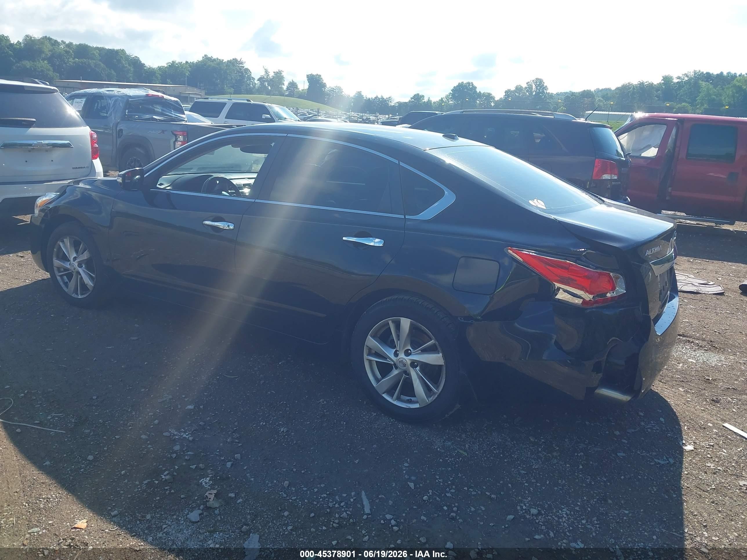 2015 Nissan Altima 2.5 Sl Black vin: 1N4AL3AP0FC101514