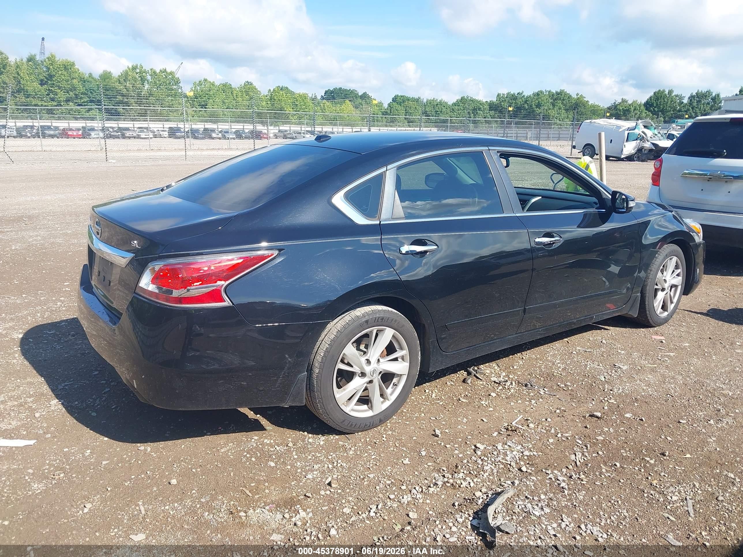 2015 Nissan Altima 2.5 Sl Black vin: 1N4AL3AP0FC101514