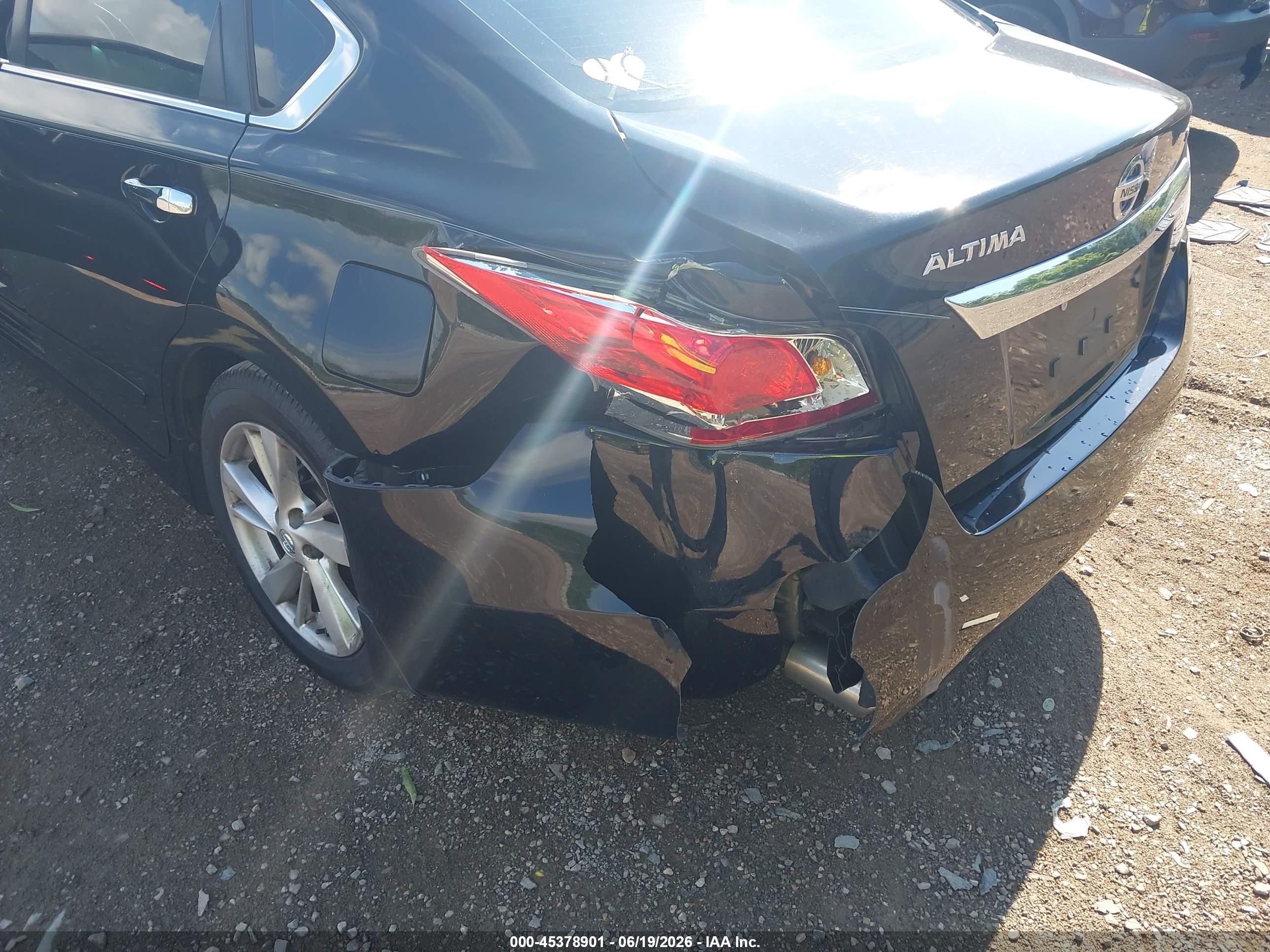 2015 Nissan Altima 2.5 Sl Black vin: 1N4AL3AP0FC101514