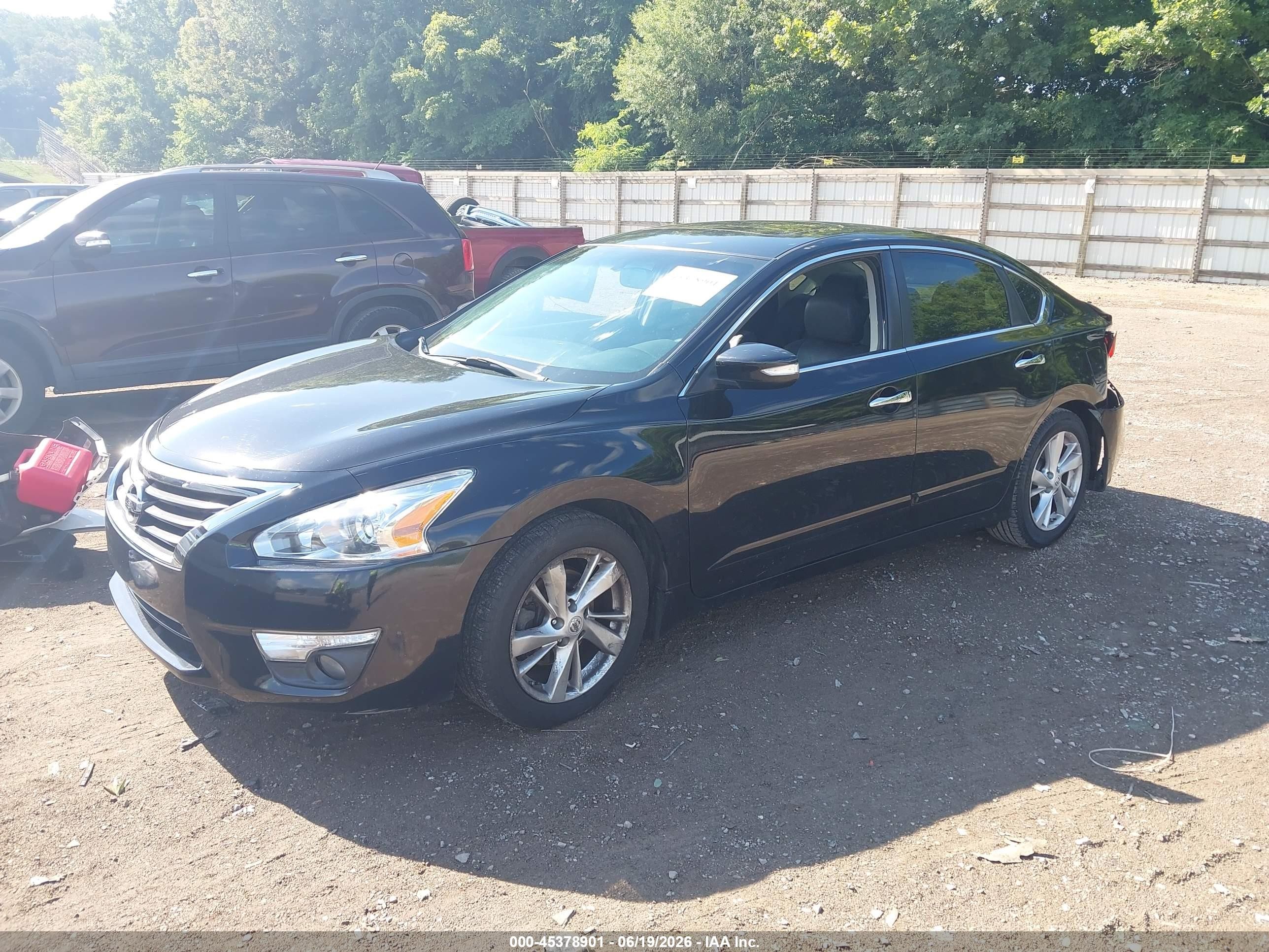 2015 Nissan Altima 2.5 Sl Black vin: 1N4AL3AP0FC101514