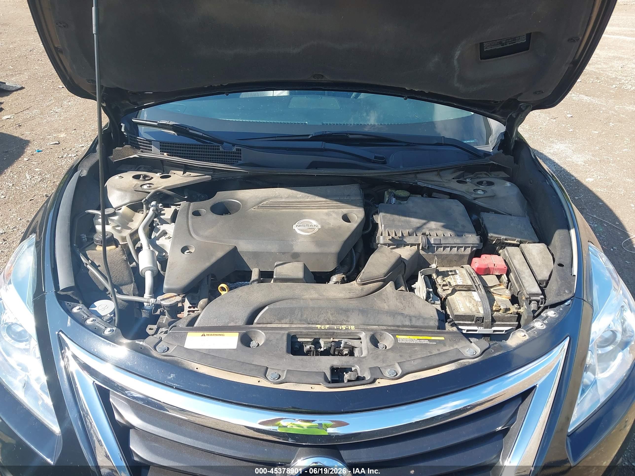 2015 Nissan Altima 2.5 Sl Black vin: 1N4AL3AP0FC101514