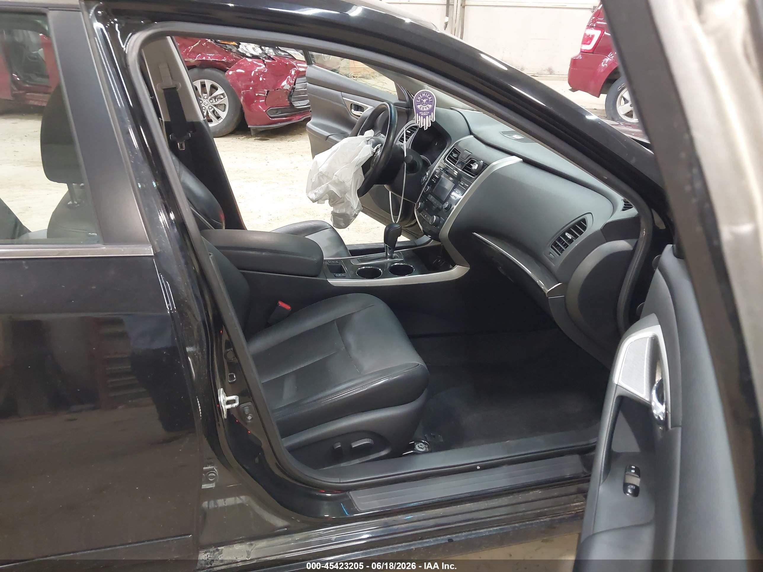 2015 Nissan Altima 2.5 Sl Black vin: 1N4AL3AP0FC101545