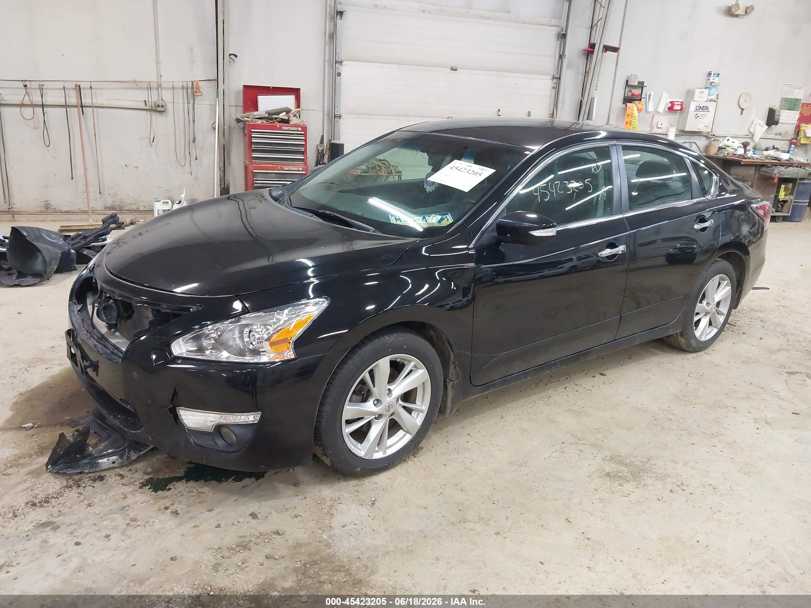 2015 Nissan Altima 2.5 Sl Black vin: 1N4AL3AP0FC101545