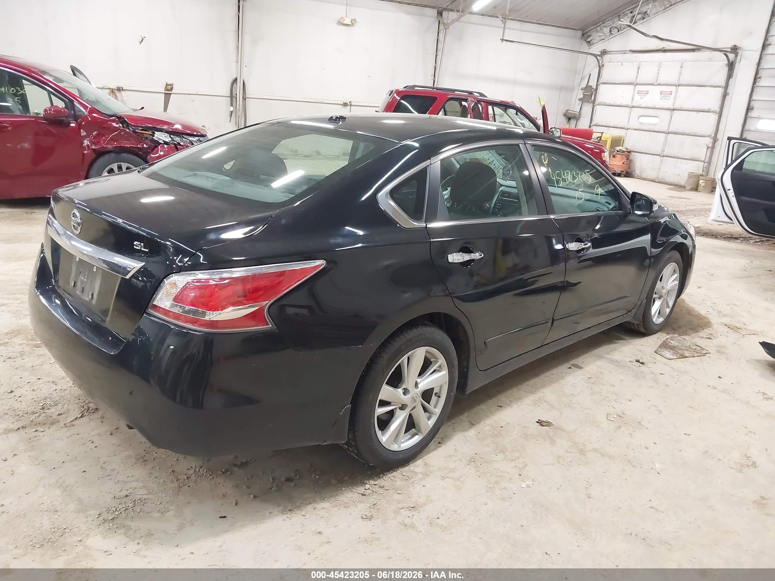 2015 Nissan Altima 2.5 Sl Black vin: 1N4AL3AP0FC101545