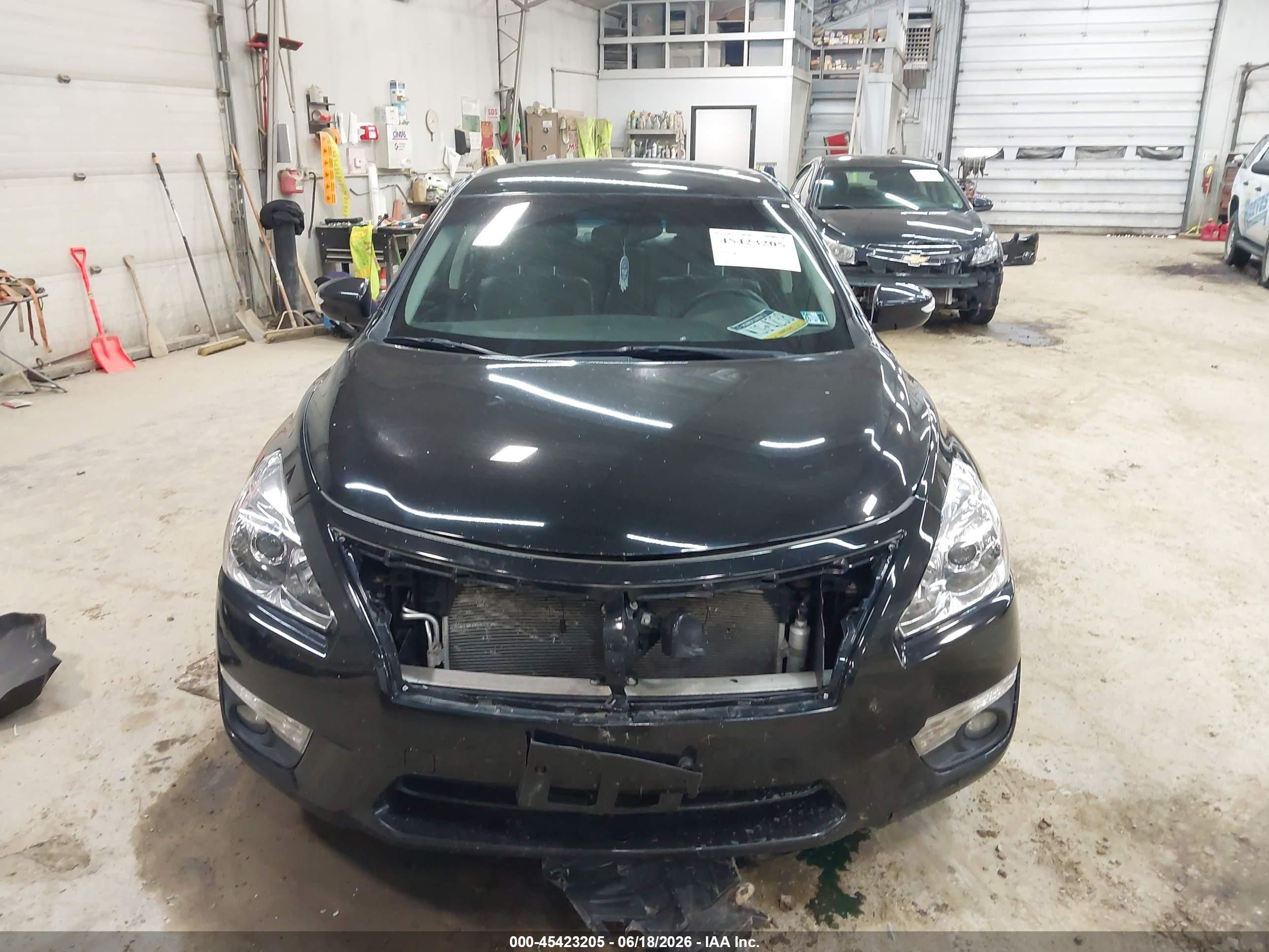 2015 Nissan Altima 2.5 Sl Black vin: 1N4AL3AP0FC101545