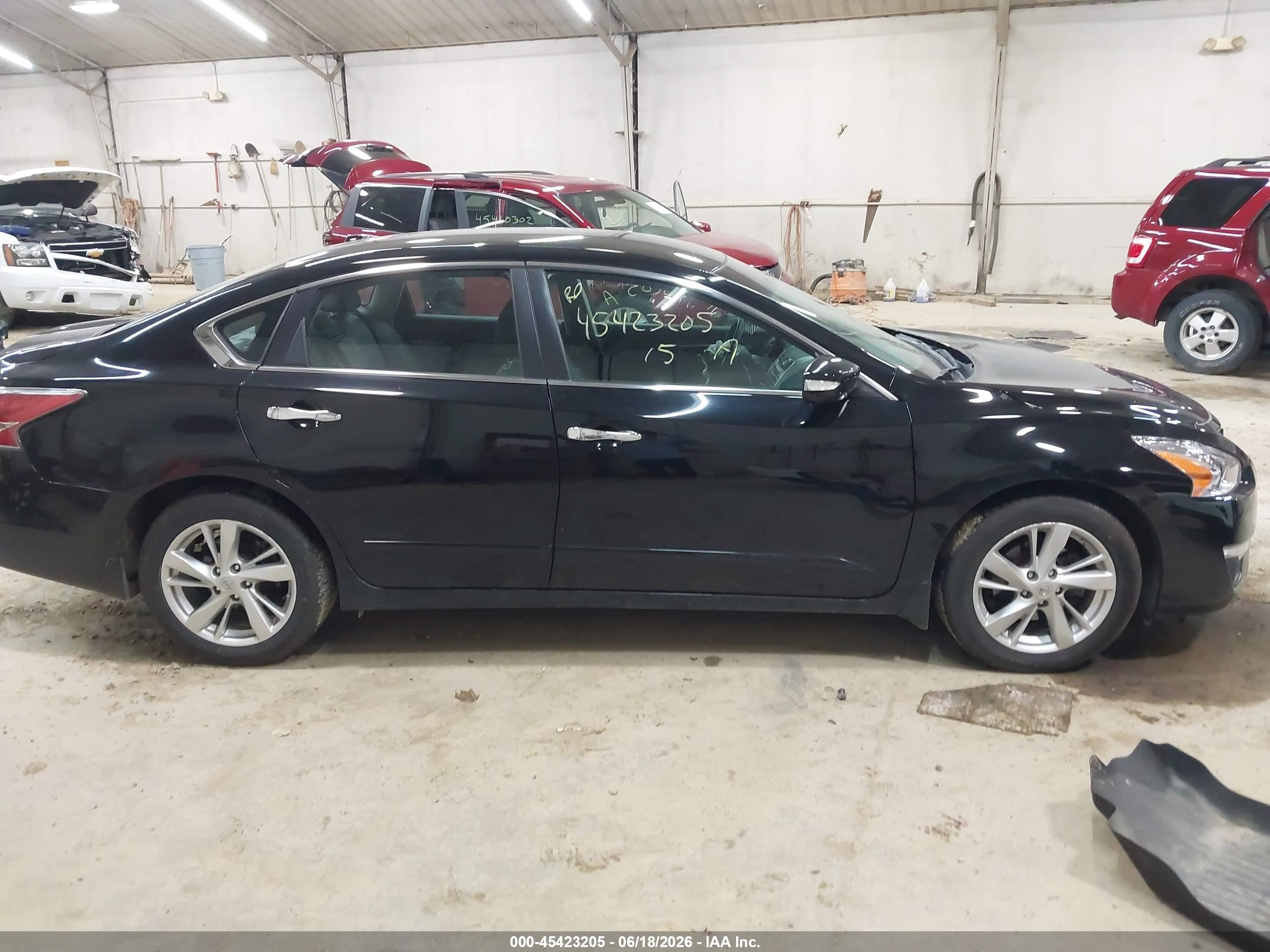 2015 Nissan Altima 2.5 Sl Black vin: 1N4AL3AP0FC101545
