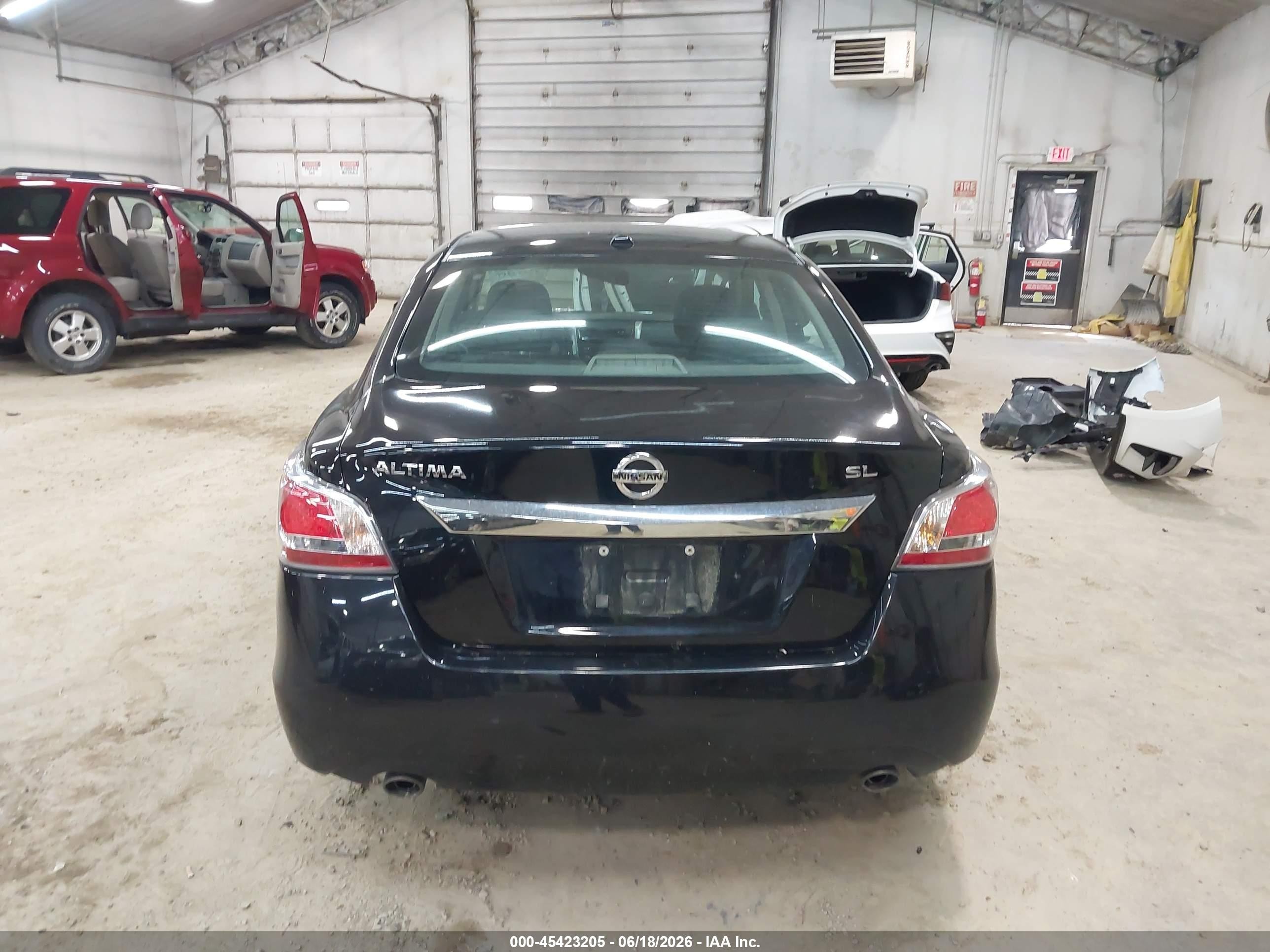 2015 Nissan Altima 2.5 Sl Black vin: 1N4AL3AP0FC101545