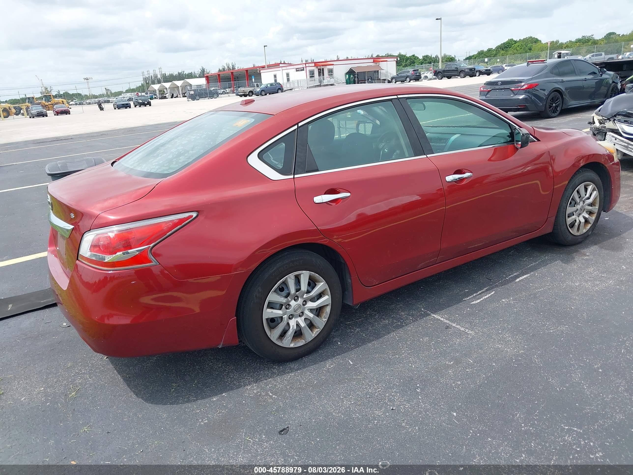 2015 Nissan Altima 2.5 S Red vin: 1N4AL3AP0FC103828