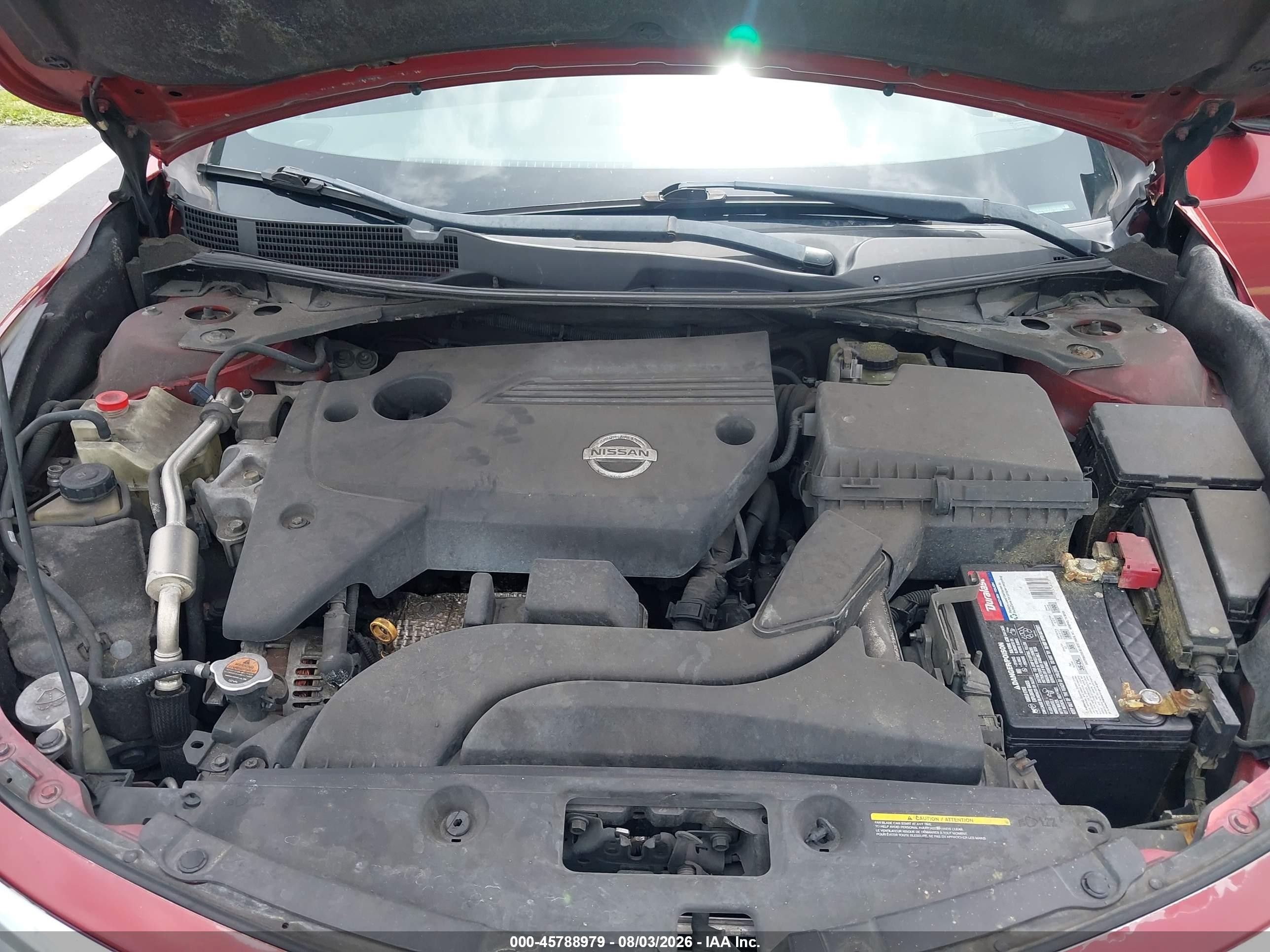 2015 Nissan Altima 2.5 S Red vin: 1N4AL3AP0FC103828