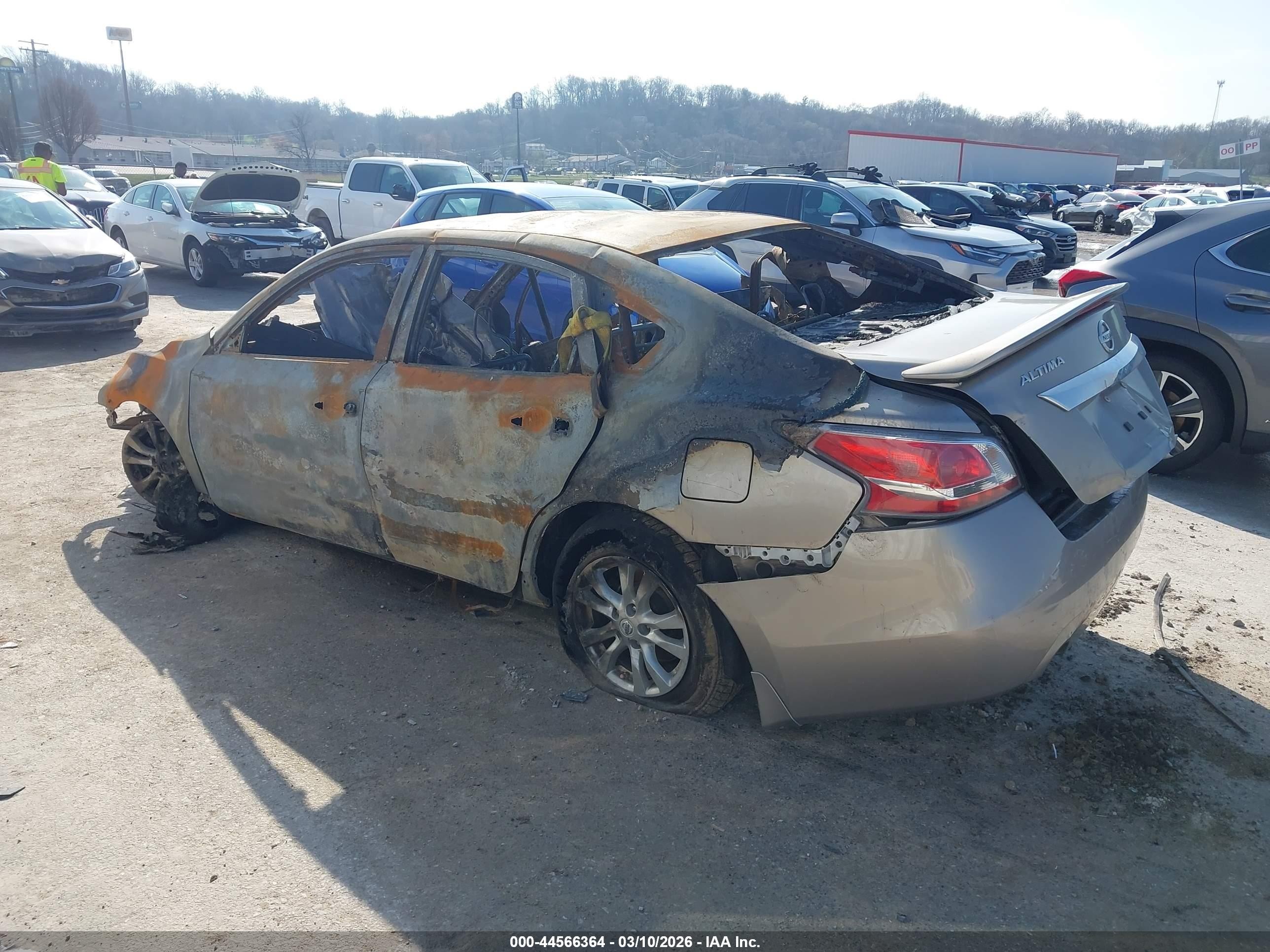 2015 Nissan Altima 2.5 S Gray vin: 1N4AL3AP0FC107216