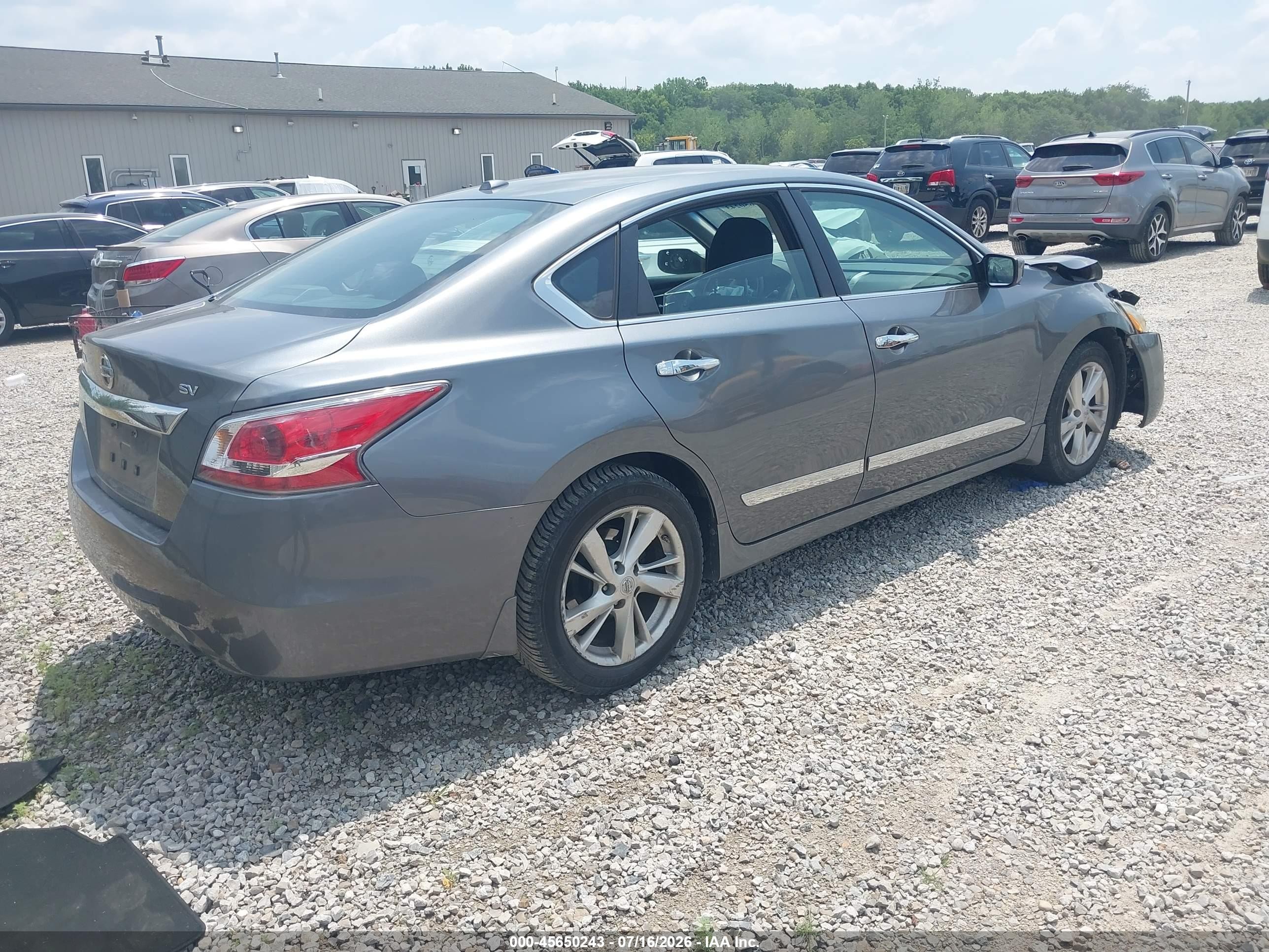 2015 Nissan Altima 2.5 Sv Gray vin: 1N4AL3AP0FC116644