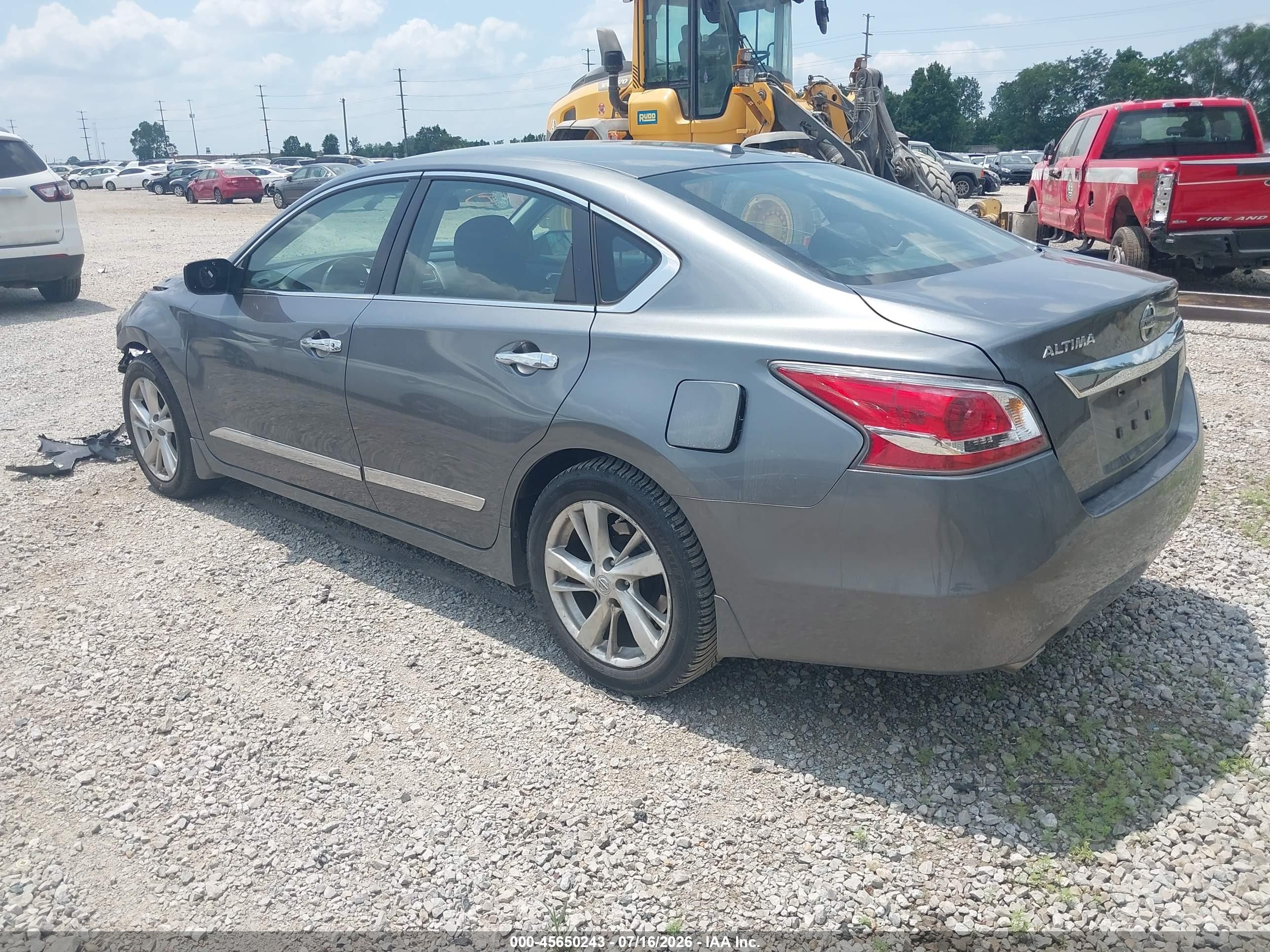 2015 Nissan Altima 2.5 Sv Gray vin: 1N4AL3AP0FC116644