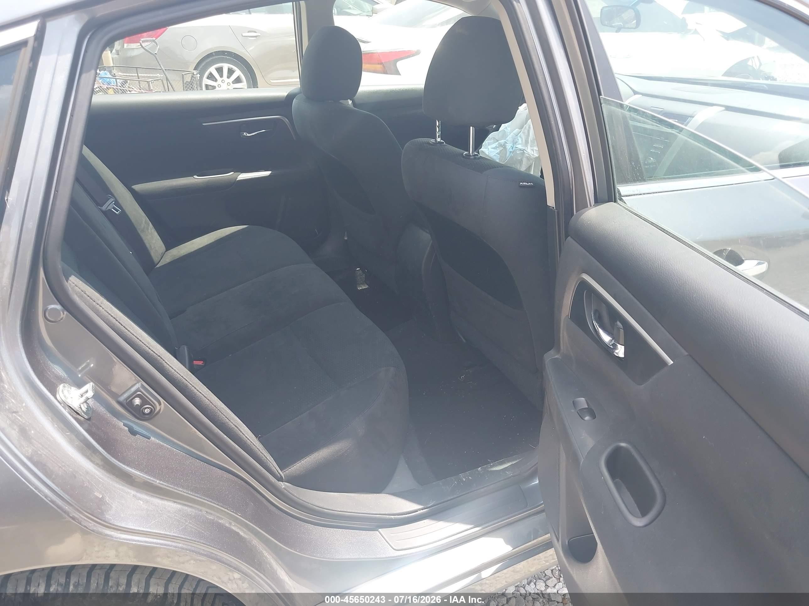 2015 Nissan Altima 2.5 Sv Gray vin: 1N4AL3AP0FC116644